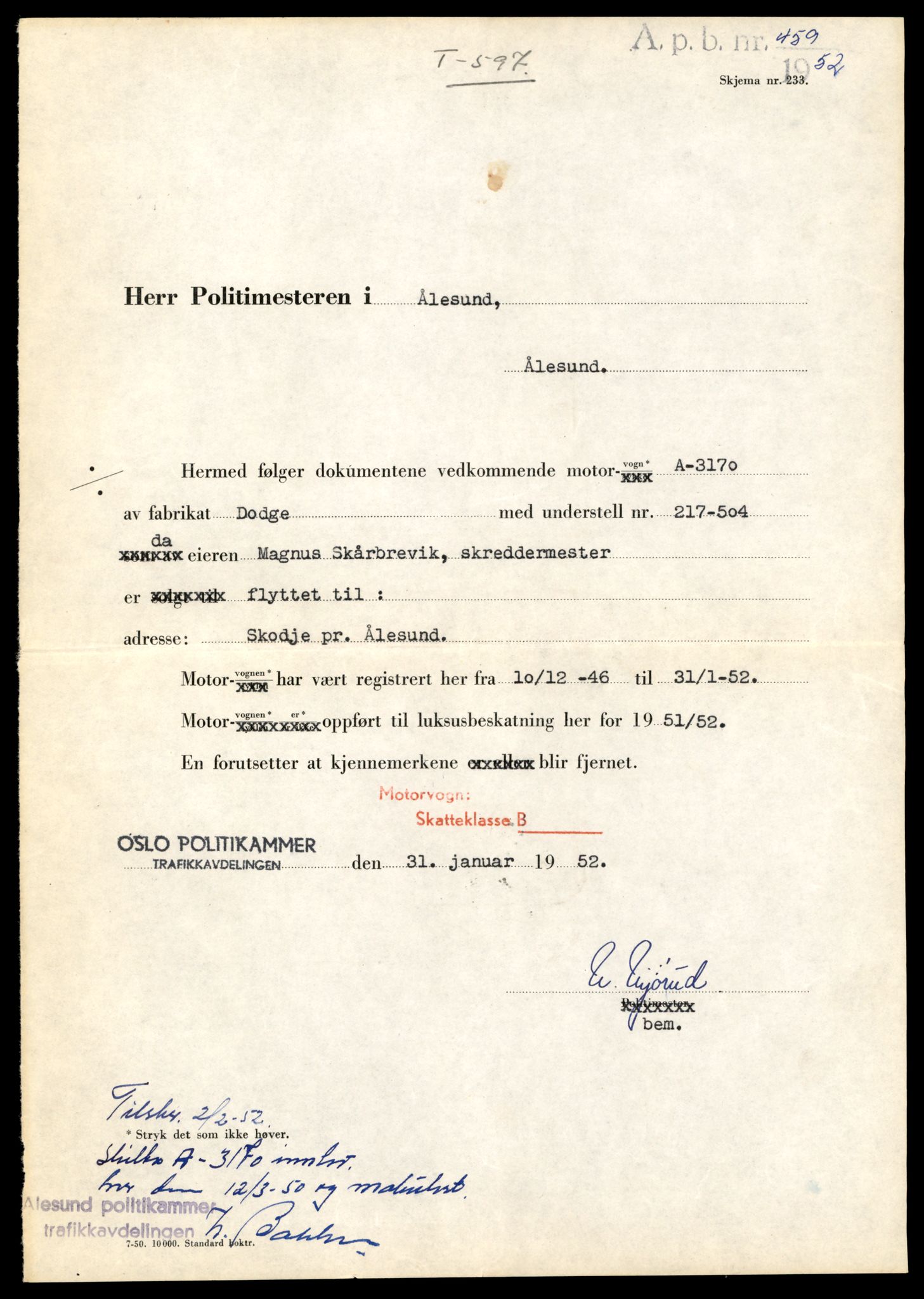 Møre og Romsdal vegkontor - Ålesund trafikkstasjon, AV/SAT-A-4099/F/Fe/L0043: Registreringskort for kjøretøy T 14080 - T 14204, 1927-1998, s. 3307