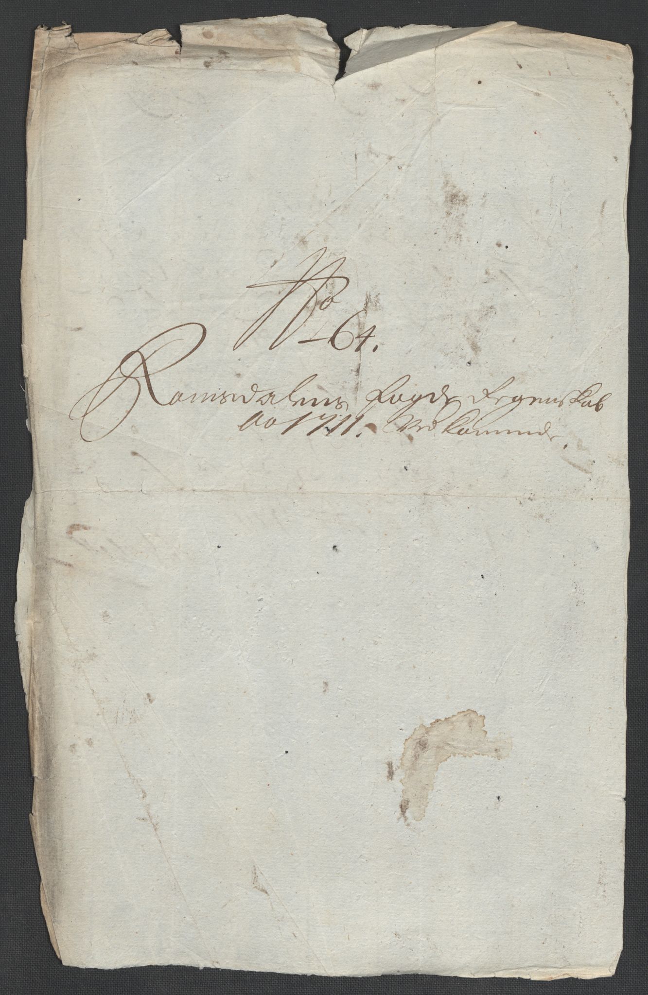 Rentekammeret inntil 1814, Reviderte regnskaper, Fogderegnskap, RA/EA-4092/R55/L3660: Fogderegnskap Romsdal, 1711, s. 321