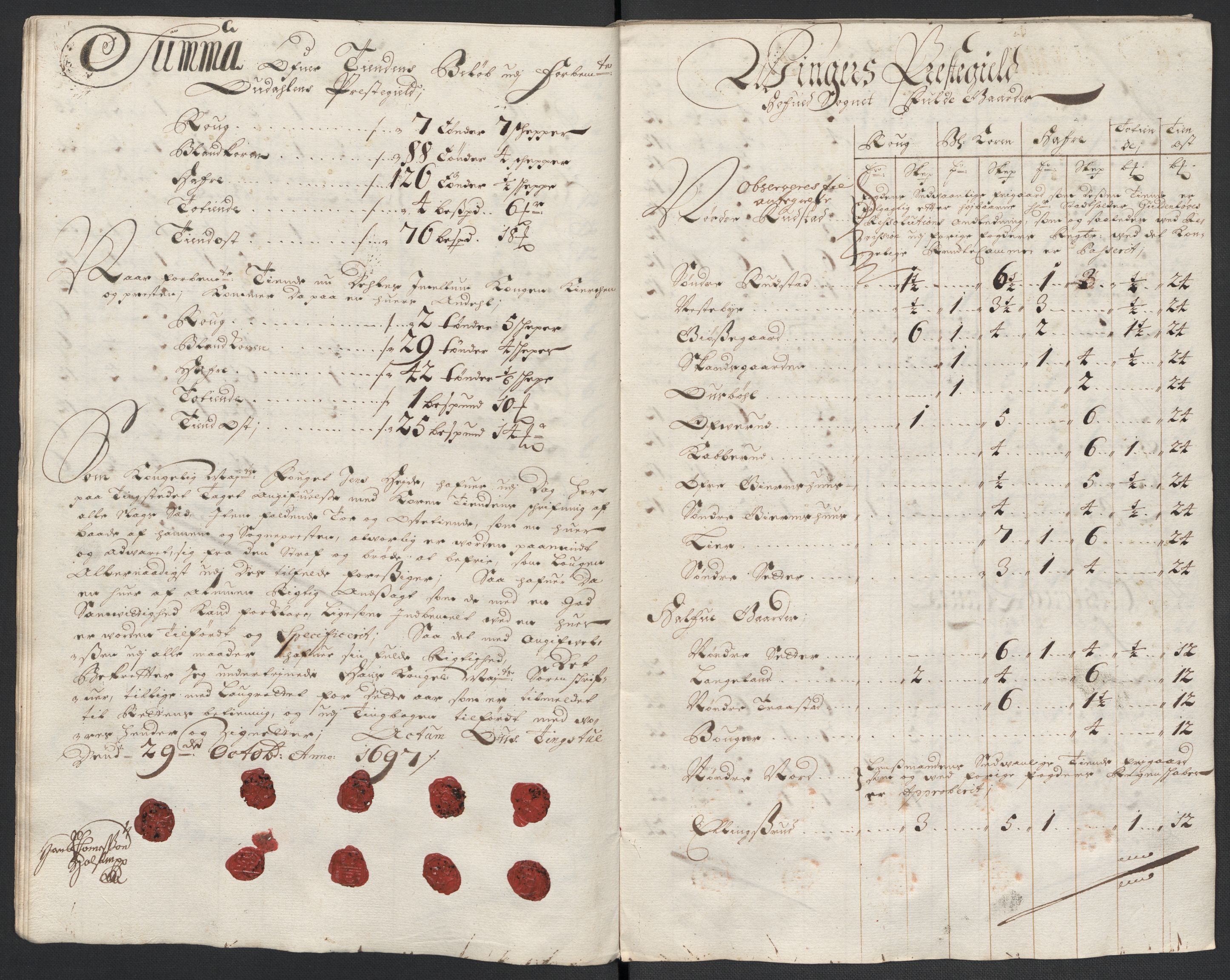 Rentekammeret inntil 1814, Reviderte regnskaper, Fogderegnskap, AV/RA-EA-4092/R13/L0835: Fogderegnskap Solør, Odal og Østerdal, 1697, s. 184