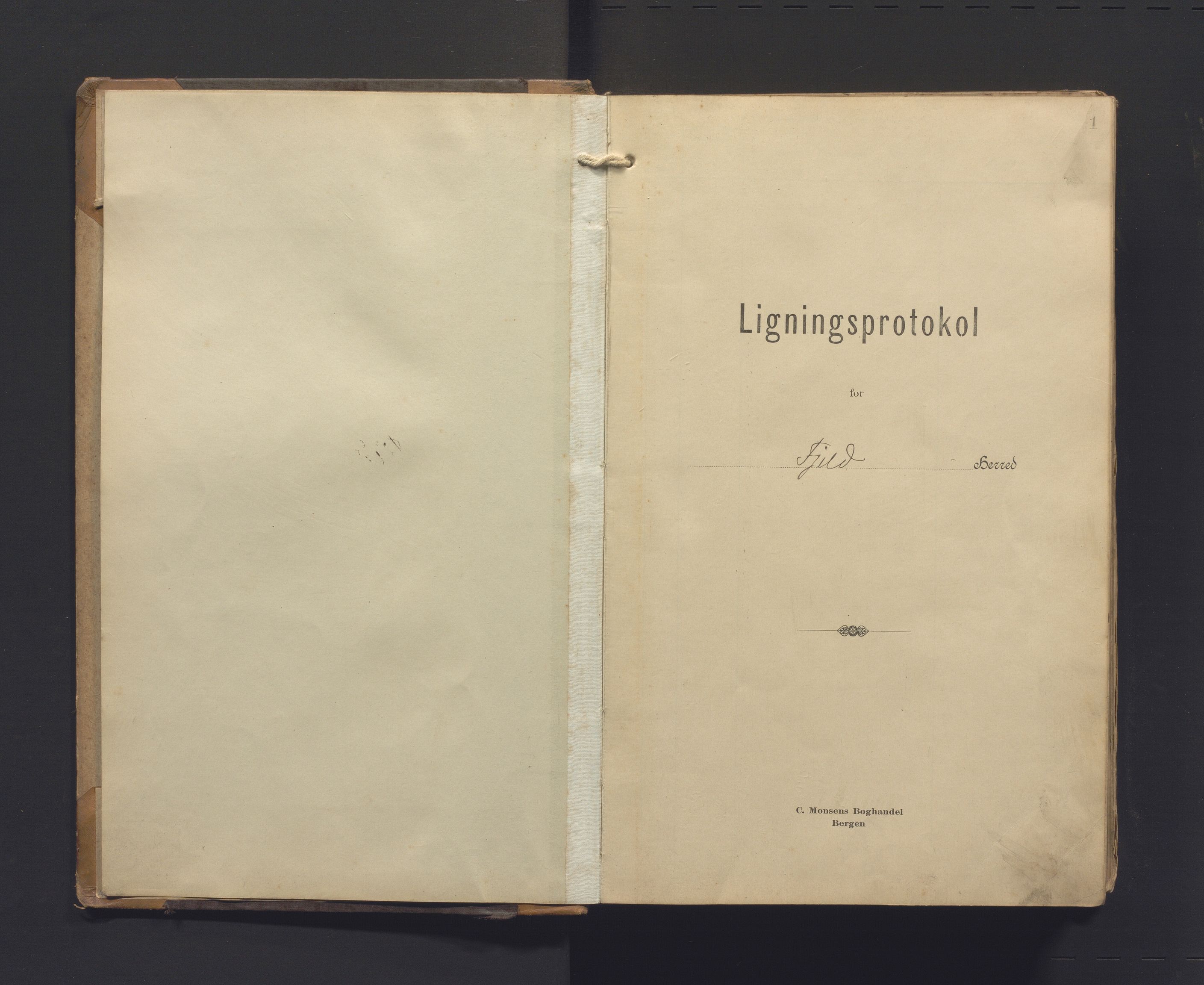 Fjell kommune. Likningsnemnda, IKAH/1246-142/F/Fa/L0008: Likningsprotokoll for heradsskatt, 1908-1912