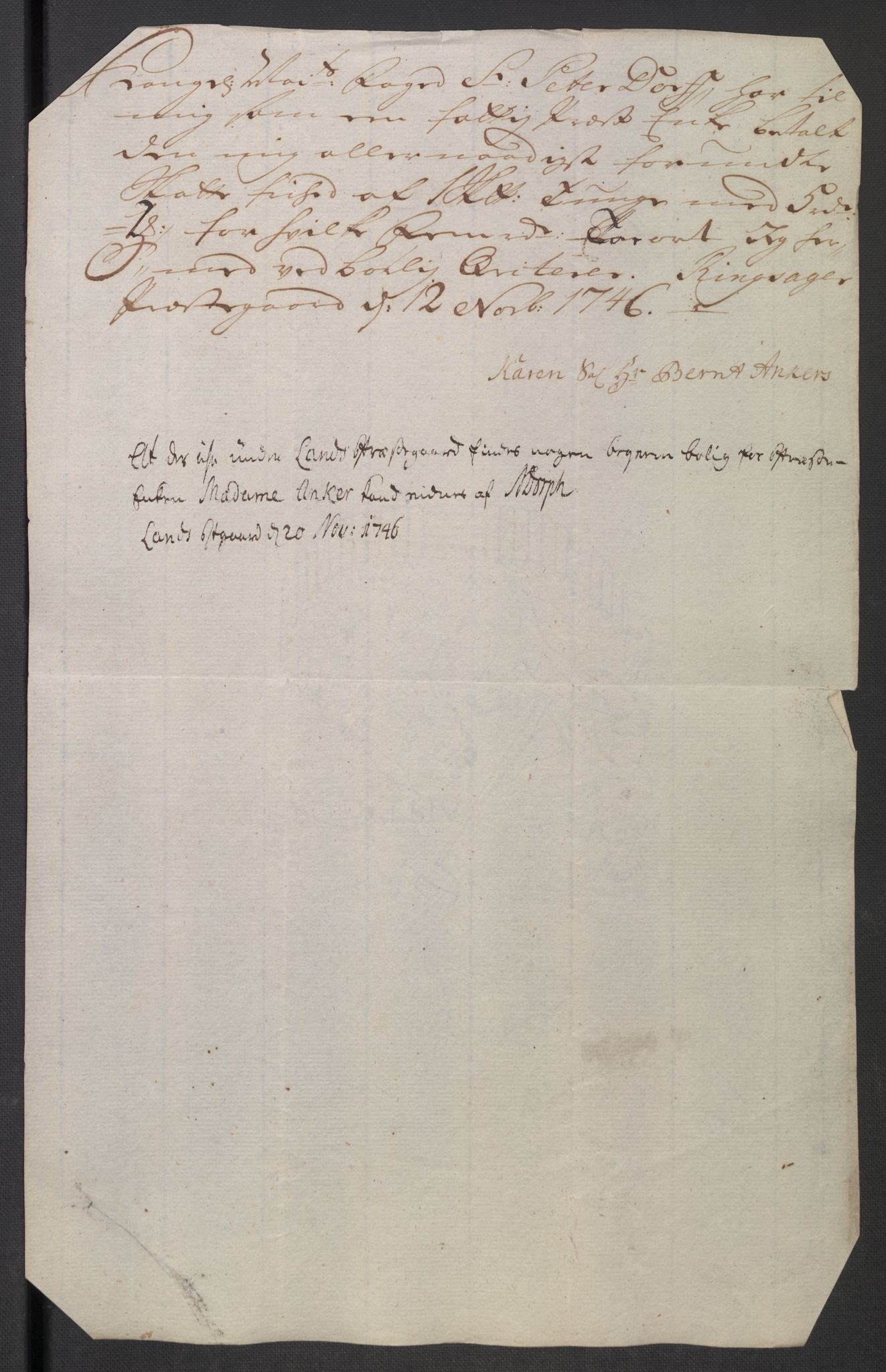 Rentekammeret inntil 1814, Reviderte regnskaper, Fogderegnskap, RA/EA-4092/R18/L1345: Fogderegnskap Hadeland, Toten og Valdres, 1745-1746, s. 484