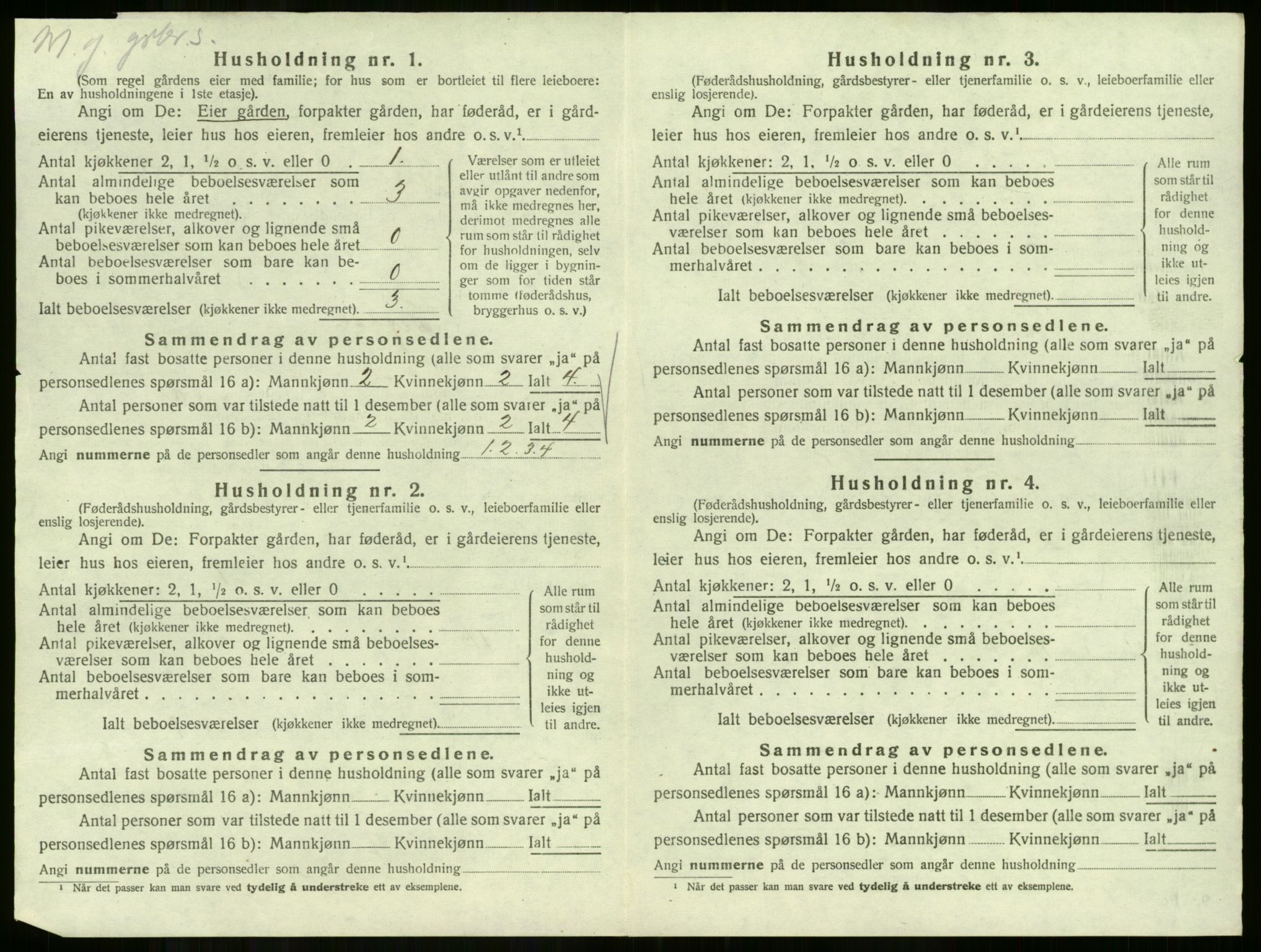 SAKO, Folketelling 1920 for 0621 Sigdal herred, 1920, s. 57