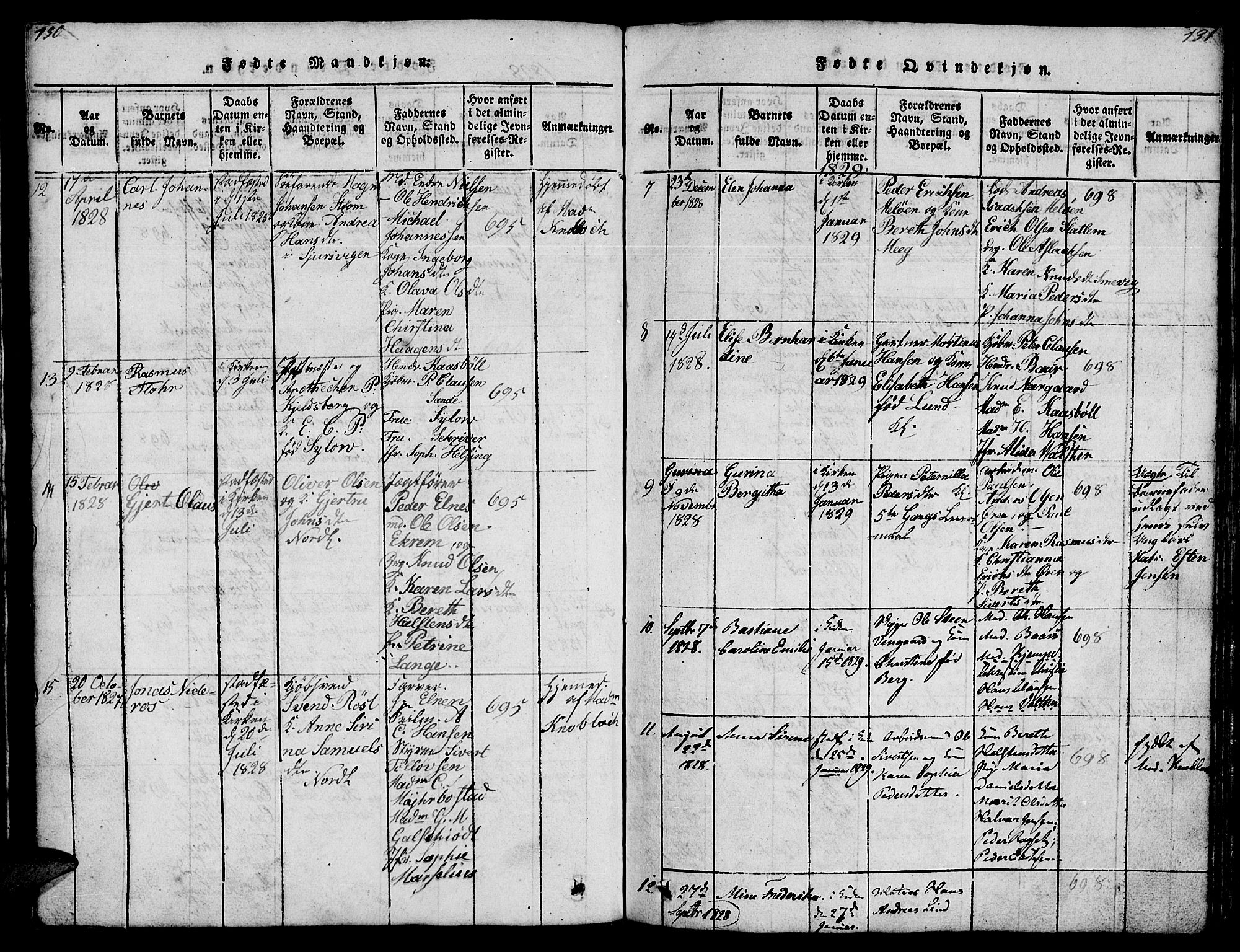 Ministerialprotokoller, klokkerbøker og fødselsregistre - Møre og Romsdal, AV/SAT-A-1454/572/L0856: Klokkerbok nr. 572C01, 1819-1832, s. 130-131