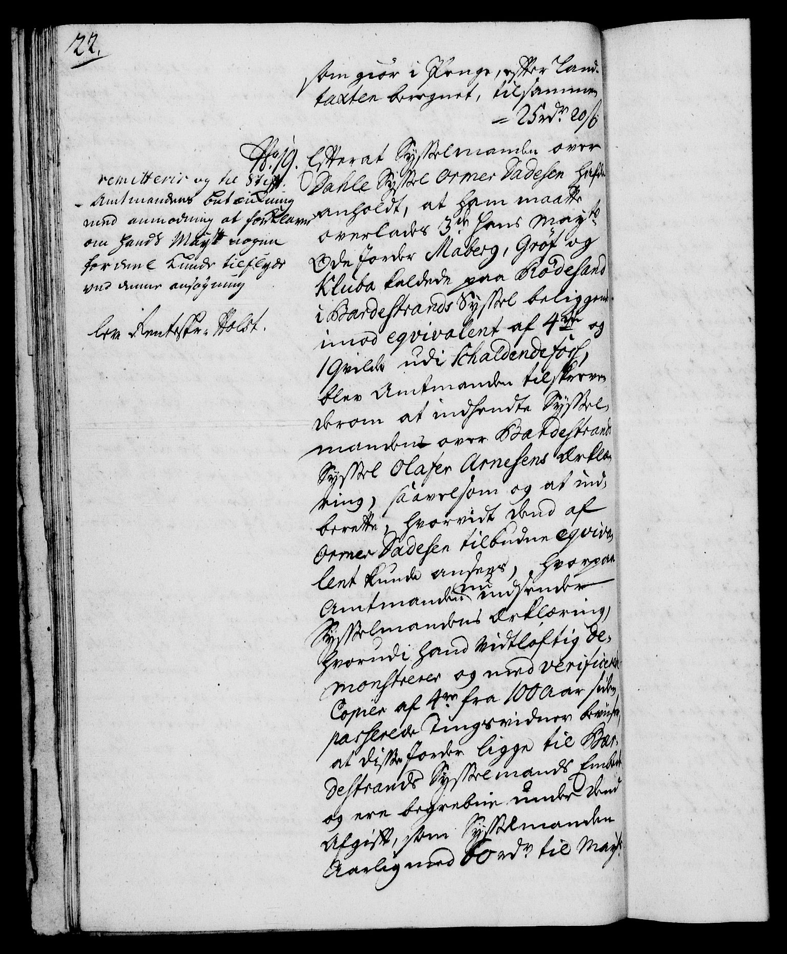Rentekammeret, Kammerkanselliet, RA/EA-3111/G/Gh/Gha/L0020: Norsk ekstraktmemorialprotokoll (merket RK 53.65), 1738-1739, s. 22