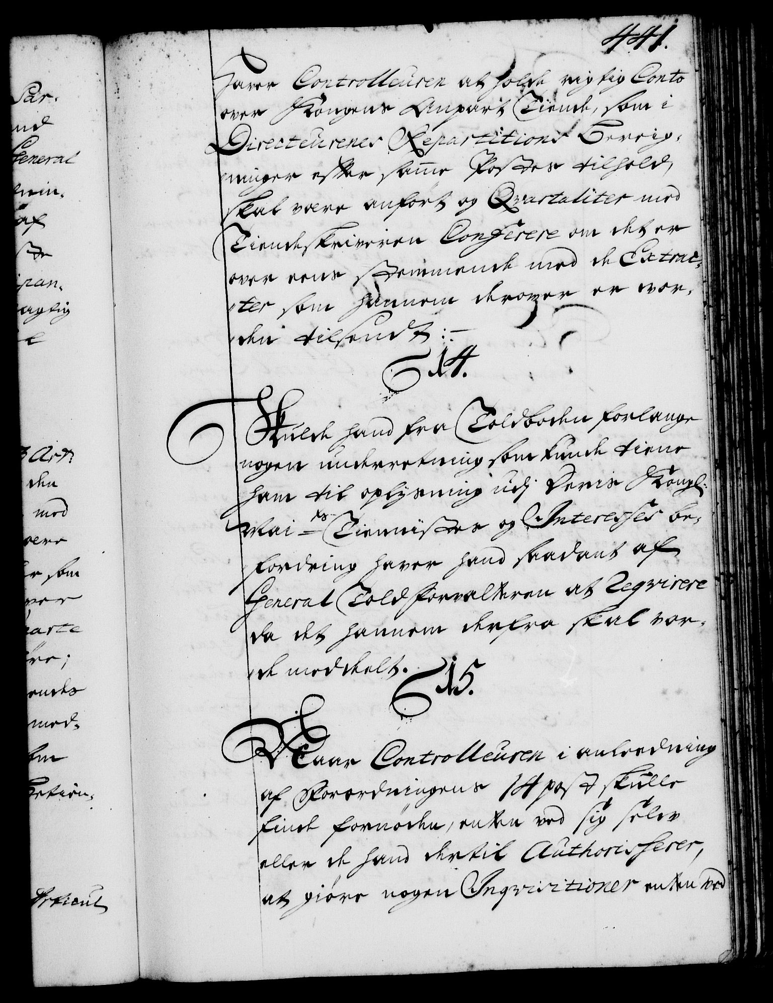 Rentekammeret, Kammerkanselliet, RA/EA-3111/G/Gg/Ggi/L0001: Norsk instruksjonsprotokoll med register (merket RK 53.34), 1720-1729, s. 441