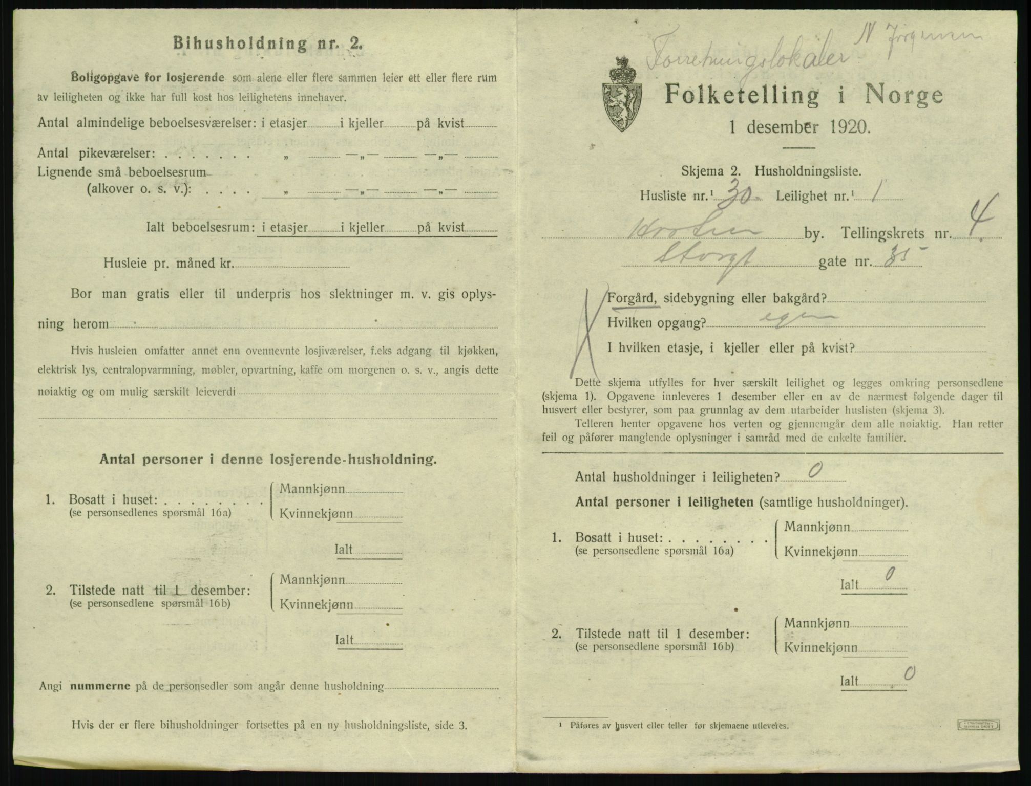 SAKO, Folketelling 1920 for 0703 Horten kjøpstad, 1920, s. 4943