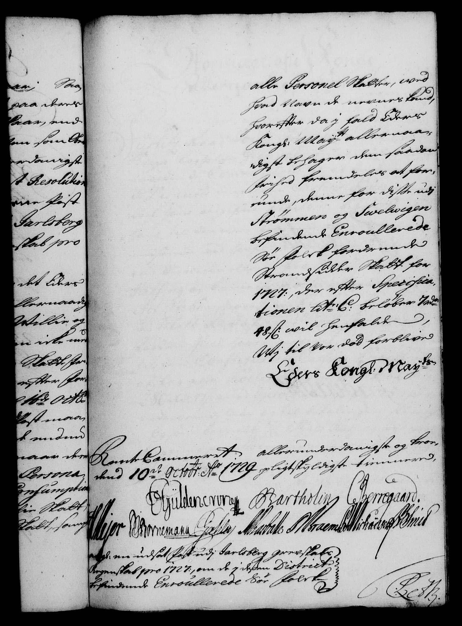 Rentekammeret, Kammerkanselliet, RA/EA-3111/G/Gf/Gfa/L0012: Norsk relasjons- og resolusjonsprotokoll (merket RK 52.12), 1729, s. 738
