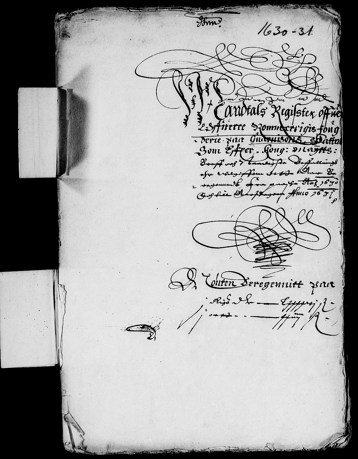 Rentekammeret inntil 1814, Reviderte regnskaper, Lensregnskaper, RA/EA-5023/R/Rb/Rba/L0103: Akershus len, 1629-1631