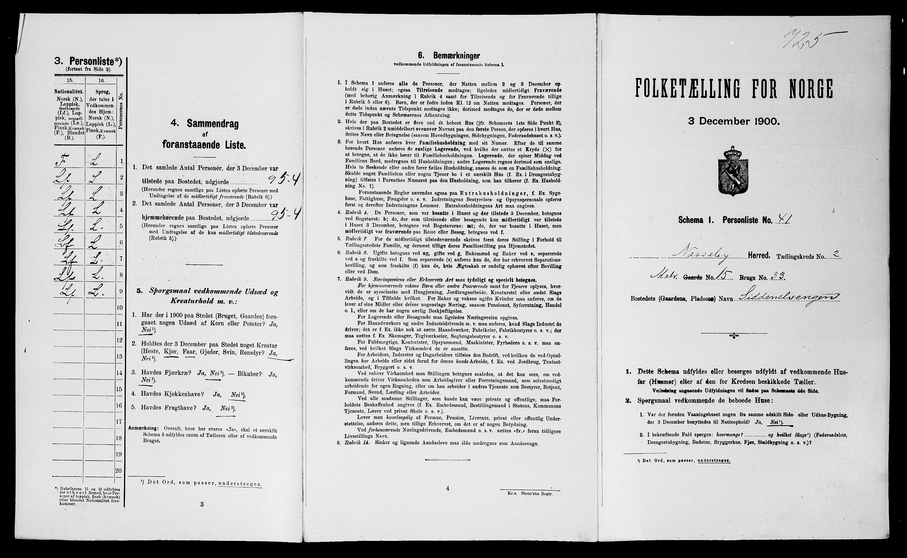 SATØ, Folketelling 1900 for 2027 Nesseby herred, 1900, s. 194