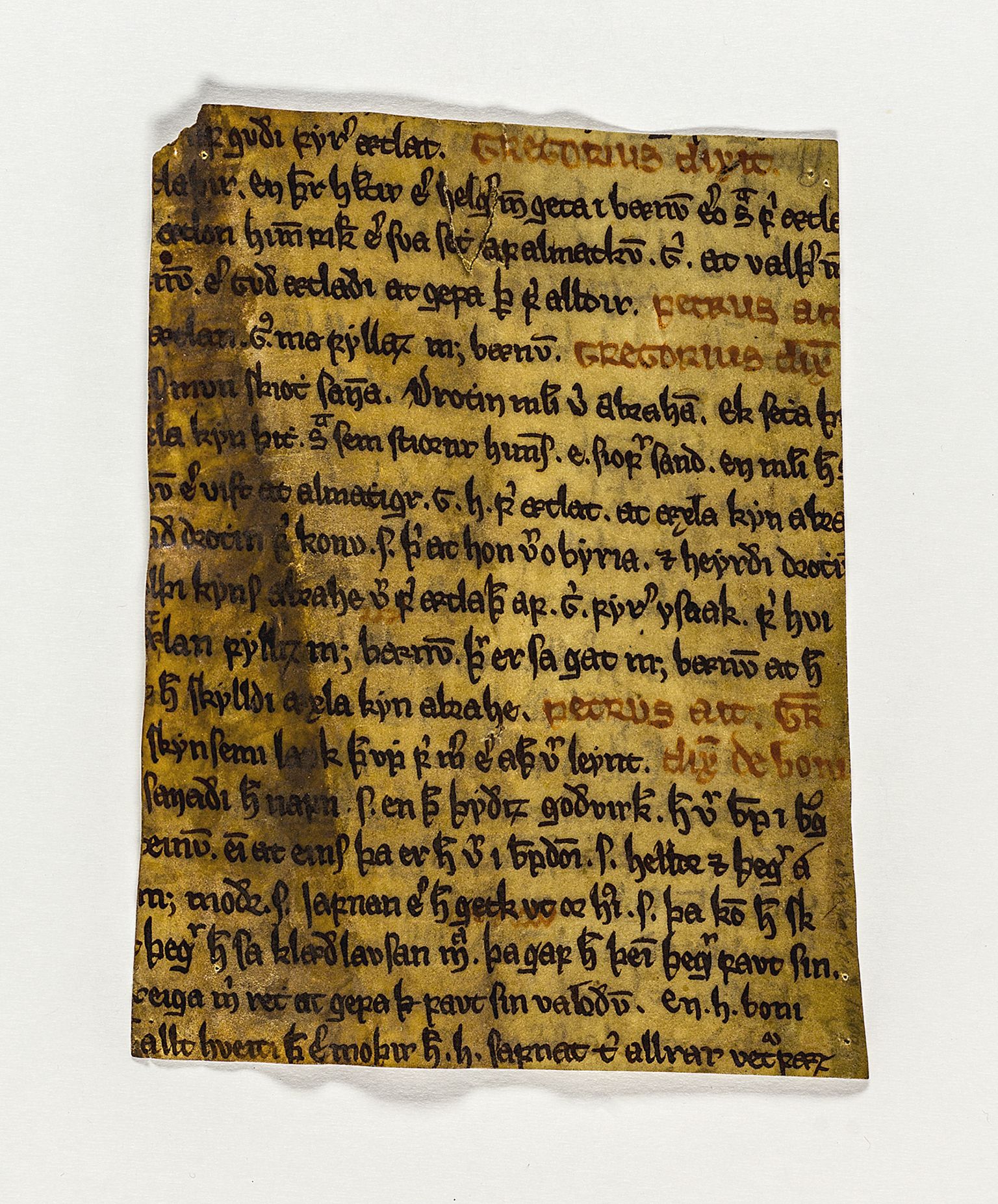 Riksarkivets diplomsamling, AV/RA-EA-5965/F26/L0006: Norrøne membranfragmenter bestand 67-87, 1100-1536, s. 77