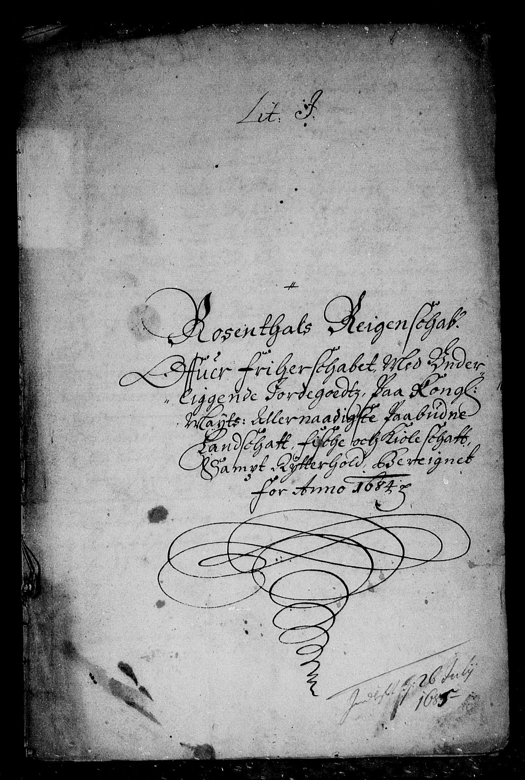 Rentekammeret inntil 1814, Reviderte regnskaper, Stiftamtstueregnskaper, Bergen stiftamt, AV/RA-EA-6043/R/Rc/L0075: Bergen stiftamt, 1682-1684
