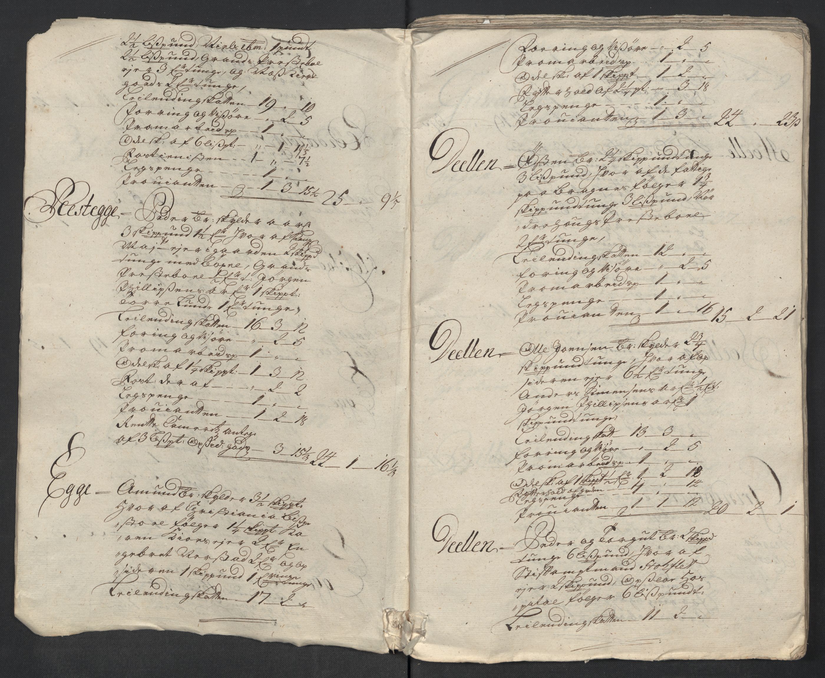 Rentekammeret inntil 1814, Reviderte regnskaper, Fogderegnskap, AV/RA-EA-4092/R18/L1309: Fogderegnskap Hadeland, Toten og Valdres, 1712, s. 23
