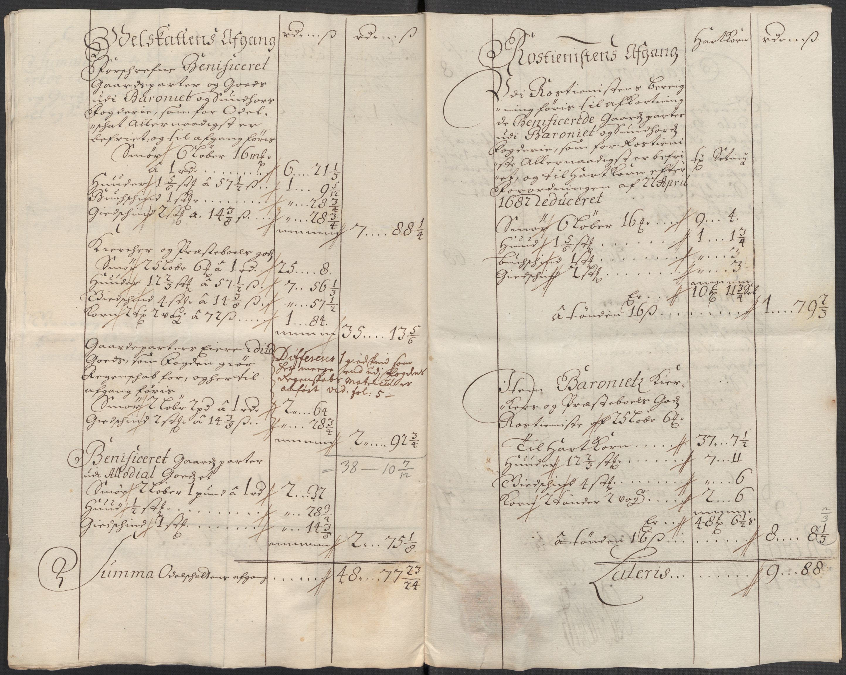 Rentekammeret inntil 1814, Reviderte regnskaper, Fogderegnskap, AV/RA-EA-4092/R49/L3140: Fogderegnskap Rosendal Baroni, 1718-1720, s. 58