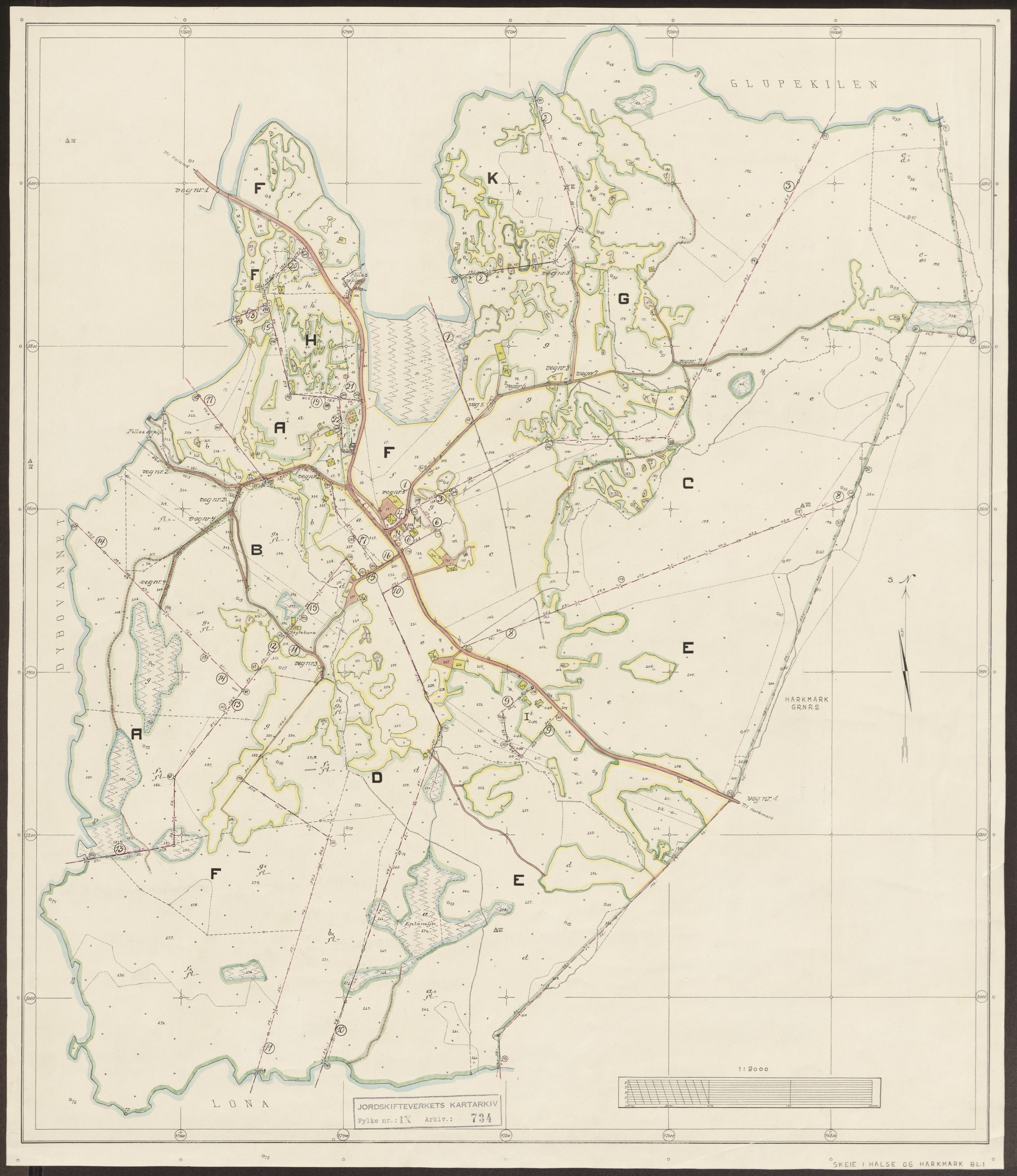 Jordskifteverkets kartarkiv, RA/S-3929/T, 1859-1988, s. 913