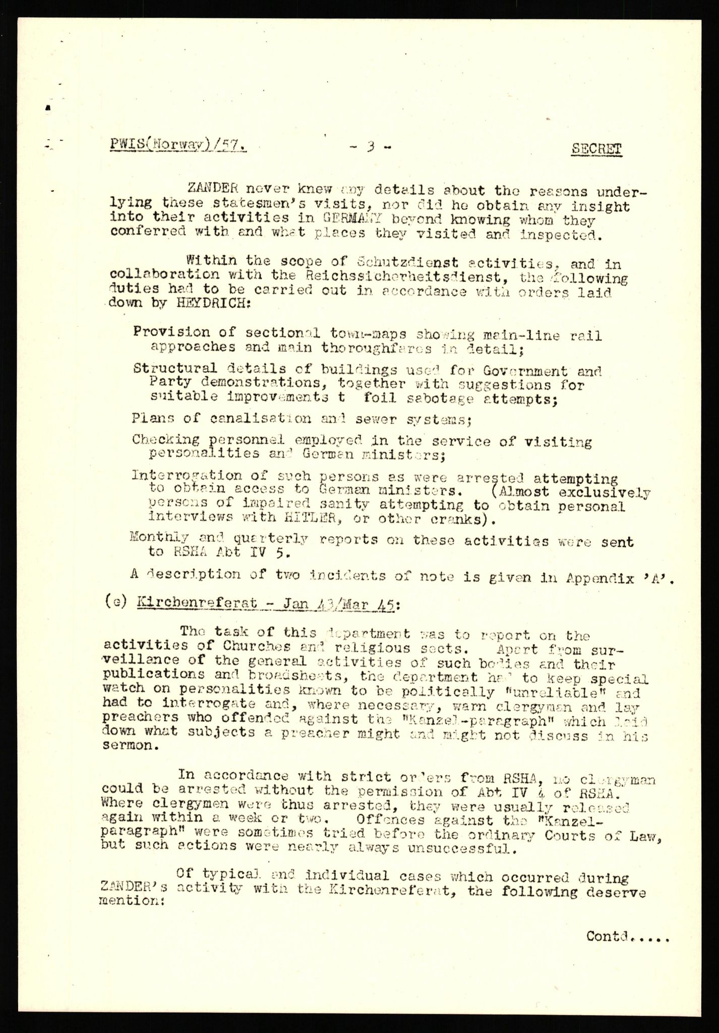 Forsvaret, Forsvarets overkommando II, AV/RA-RAFA-3915/D/Db/L0037: CI Questionaires. Tyske okkupasjonsstyrker i Norge. Tyskere., 1945-1946, s. 52