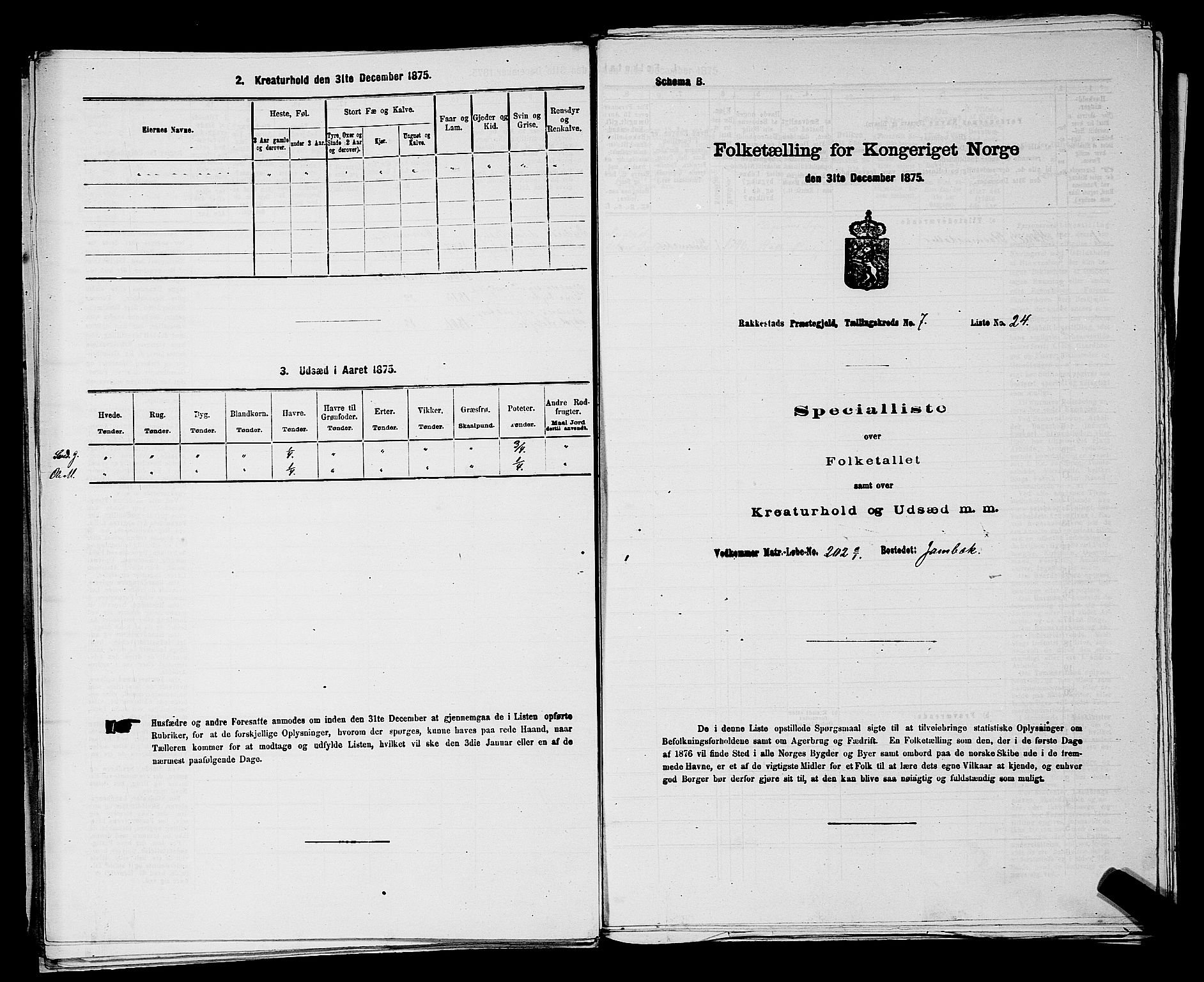 RA, Folketelling 1875 for 0128P Rakkestad prestegjeld, 1875, s. 794