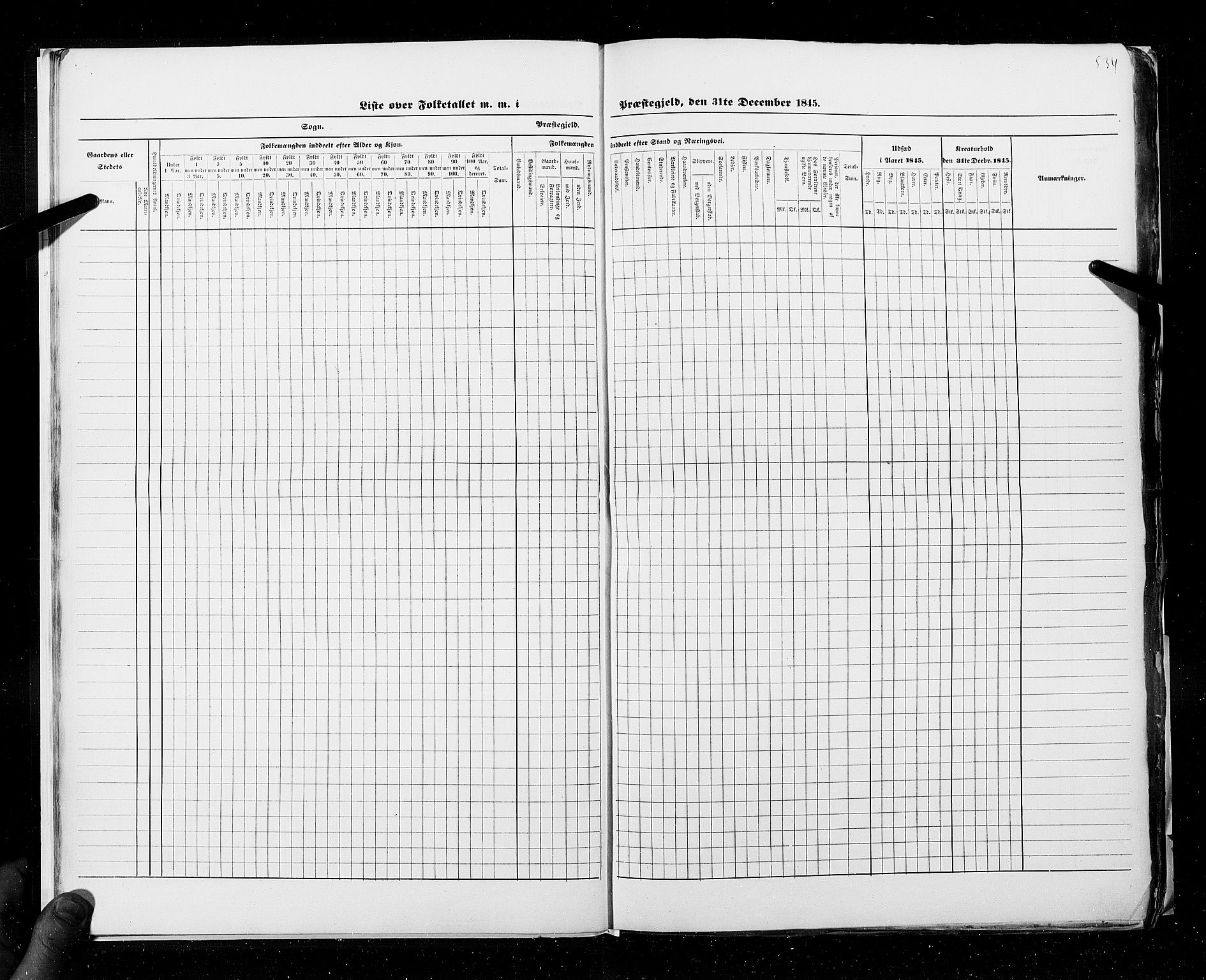 RA, Folketellingen 1845, bind 9C: Finnmarken amt, 1845, s. 534