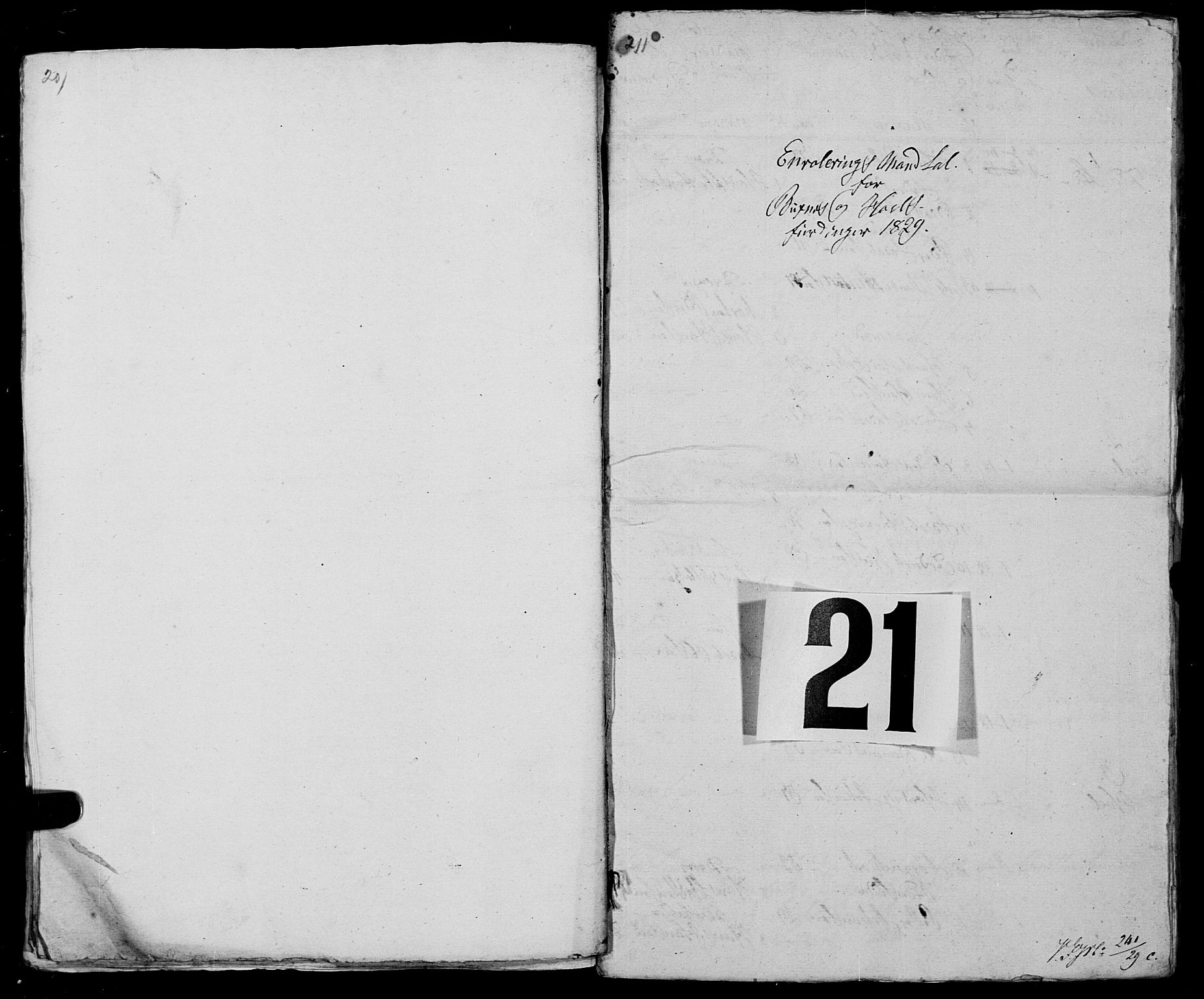 Fylkesmannen i Nordland, AV/SAT-A-0499/1.1/R/Ra/L0026: Innrulleringsmanntall for Buksnes og Hol, 1806-1837, s. 254