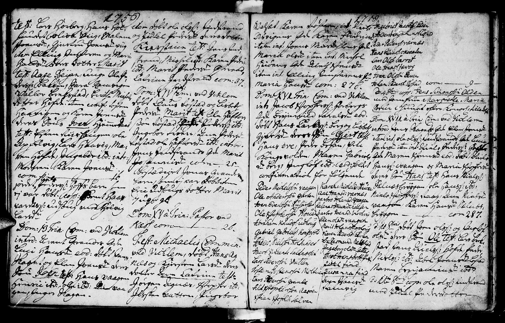 Ministerialprotokoller, klokkerbøker og fødselsregistre - Sør-Trøndelag, AV/SAT-A-1456/659/L0732: Ministerialbok nr. 659A02, 1733-1761