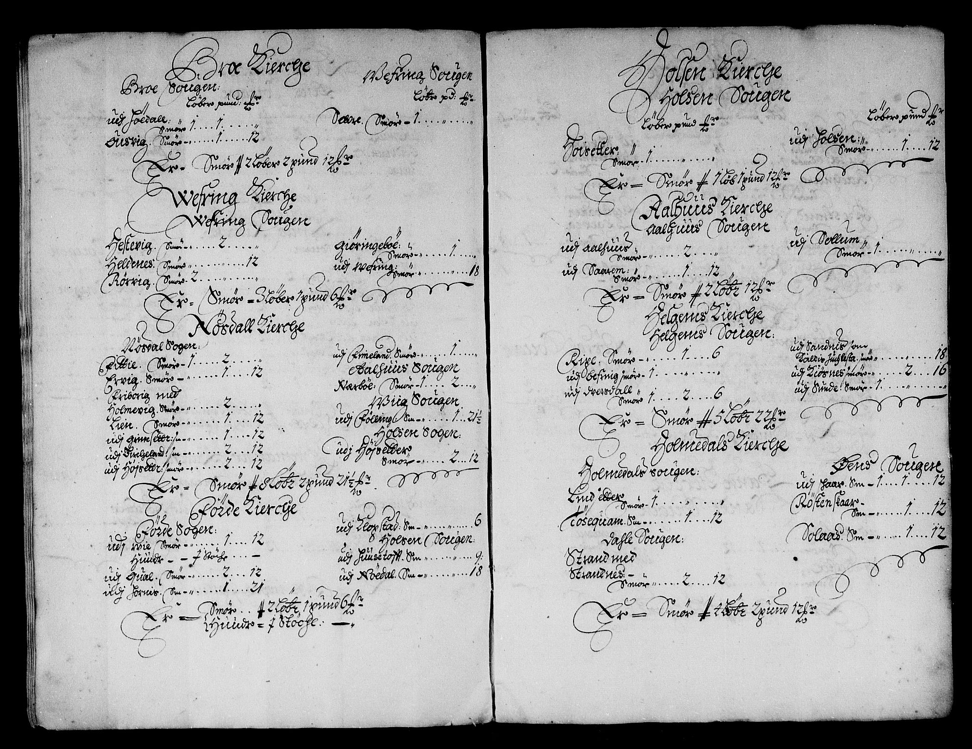 Rentekammeret inntil 1814, Reviderte regnskaper, Stiftamtstueregnskaper, Bergen stiftamt, AV/RA-EA-6043/R/Rc/L0091: Bergen stiftamt, 1689