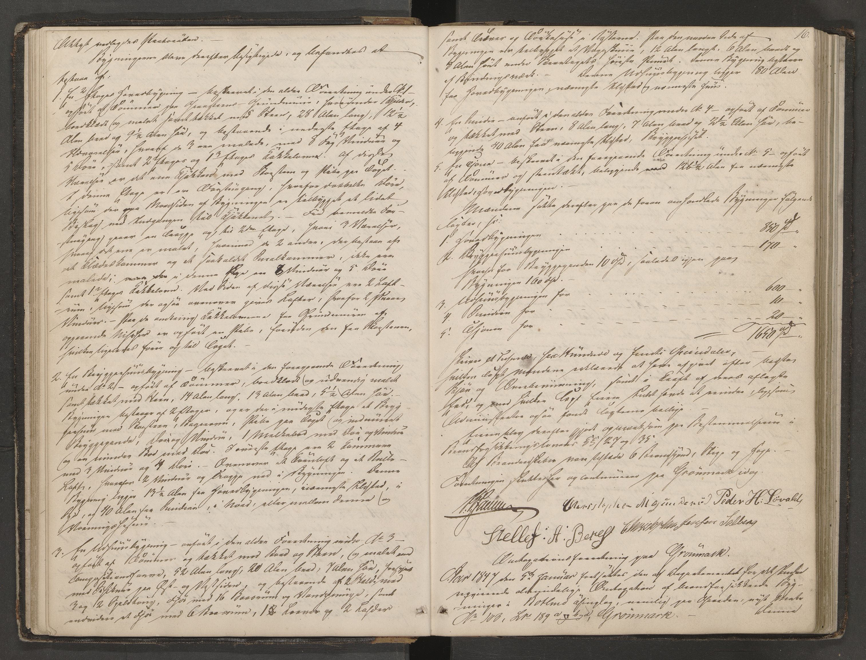 Botne lensmannskontor, AV/SAKO-A-534/Y/Yf/Yfa/L0001: Branntakstprotokoll, 1846-1869