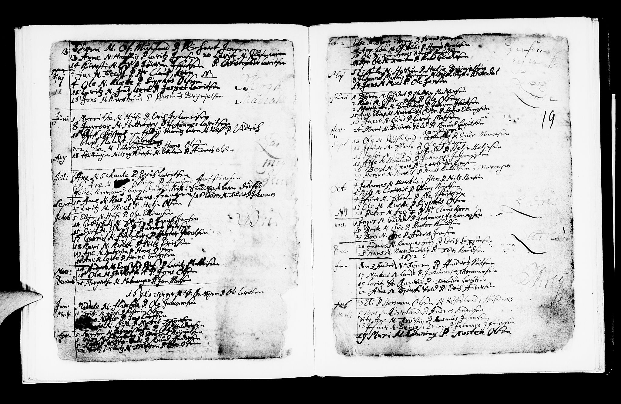 Kvinnherad sokneprestembete, AV/SAB-A-76401/H/Haa: Ministerialbok nr. A 1, 1669-1709, s. 19