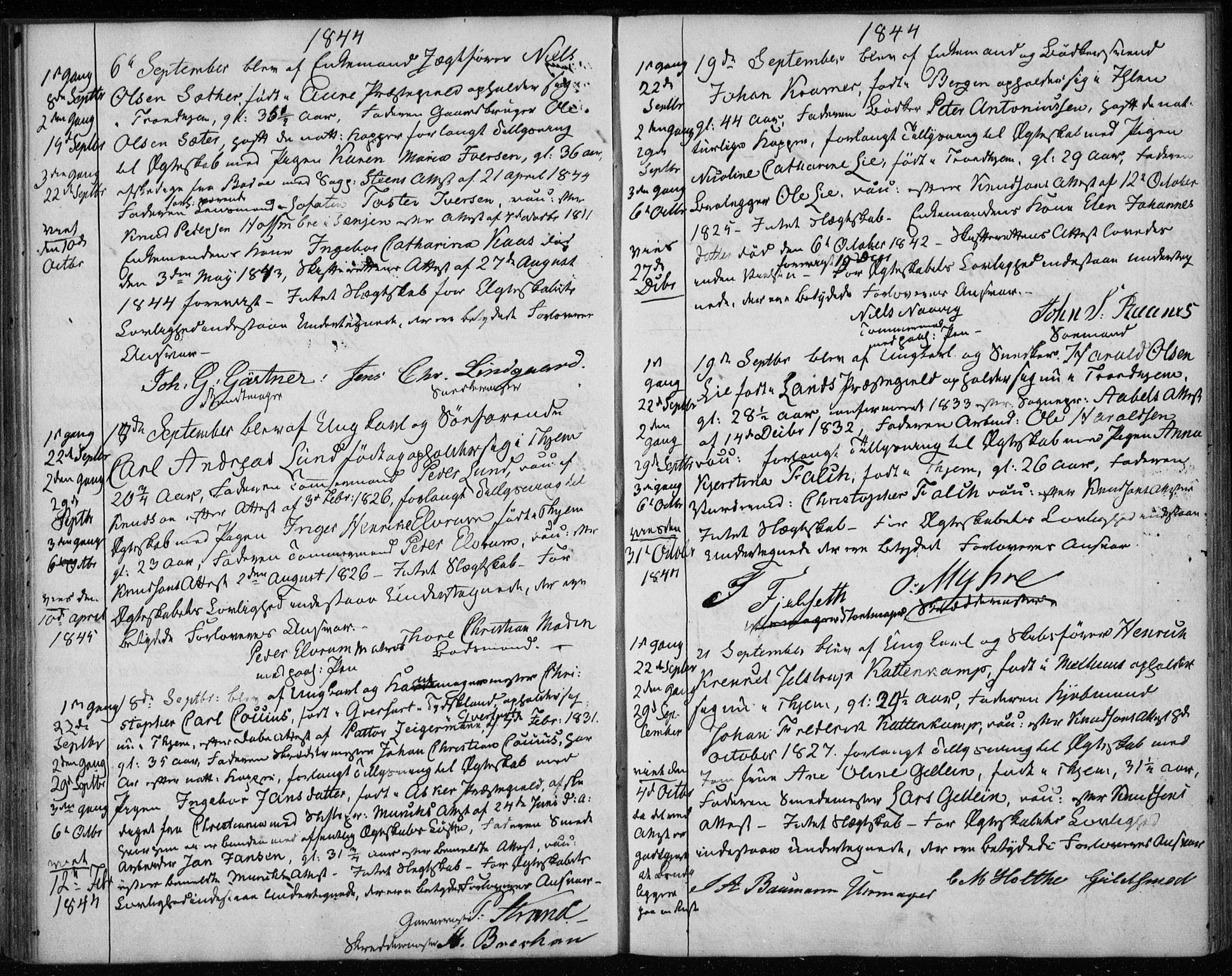 Ministerialprotokoller, klokkerbøker og fødselsregistre - Sør-Trøndelag, AV/SAT-A-1456/601/L0050: Ministerialbok nr. 601A18, 1841-1852