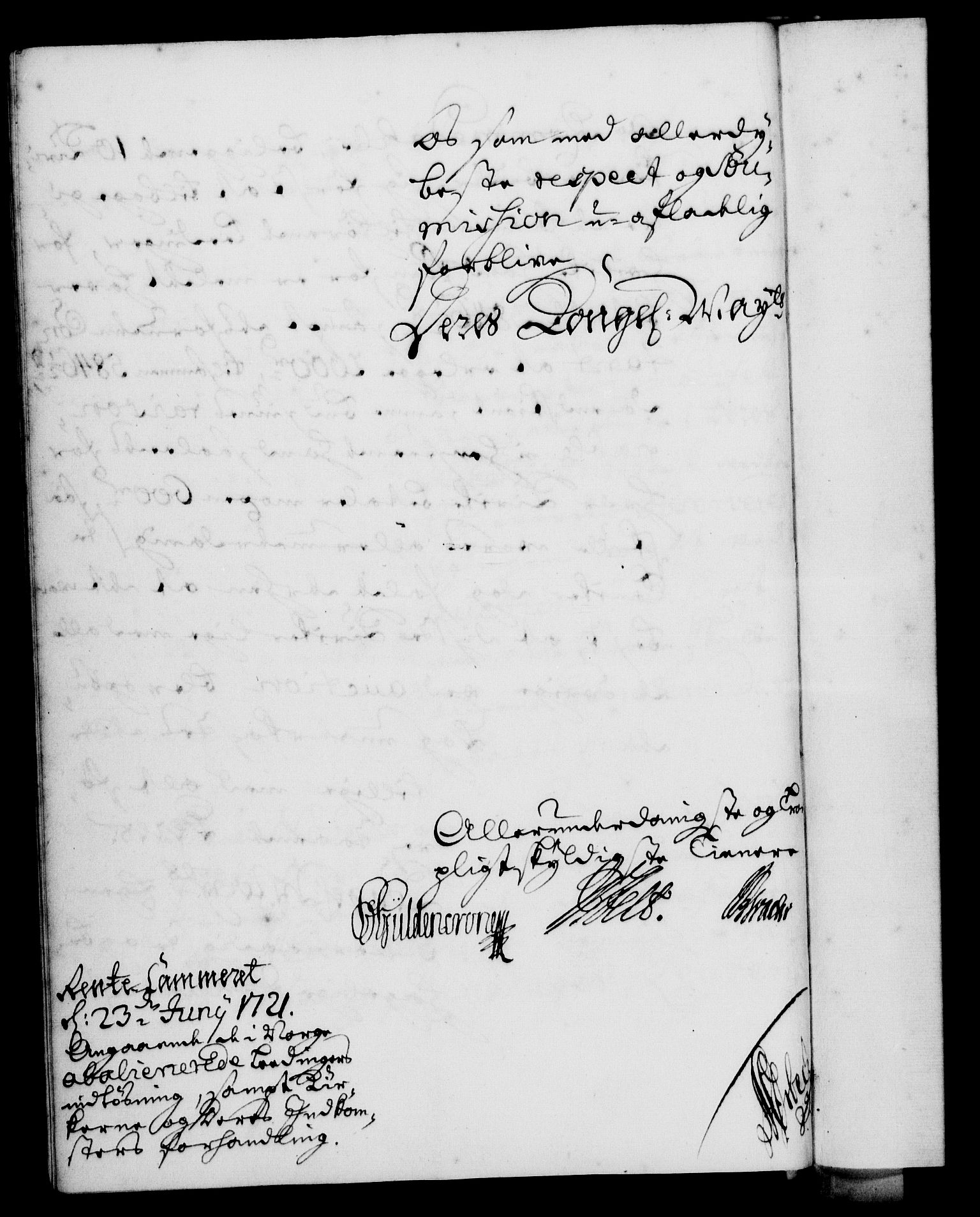 Rentekammeret, Kammerkanselliet, RA/EA-3111/G/Gf/Gfa/L0004: Norsk relasjons- og resolusjonsprotokoll (merket RK 52.4), 1721, s. 1119