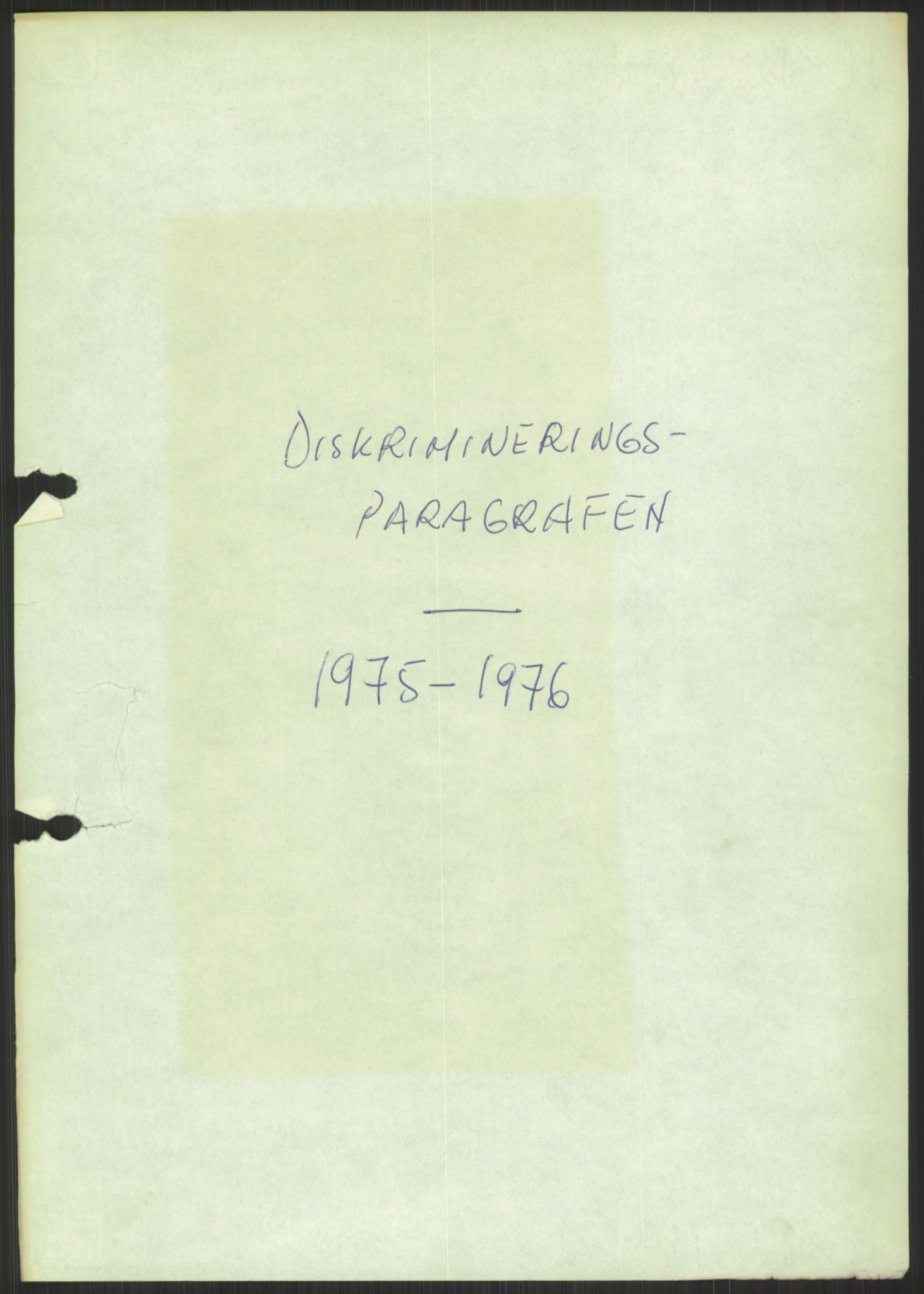 Det Norske Forbundet av 1948/Landsforeningen for Lesbisk og Homofil Frigjøring, RA/PA-1216/D/Dc/L0001: §213, 1953-1989, s. 457