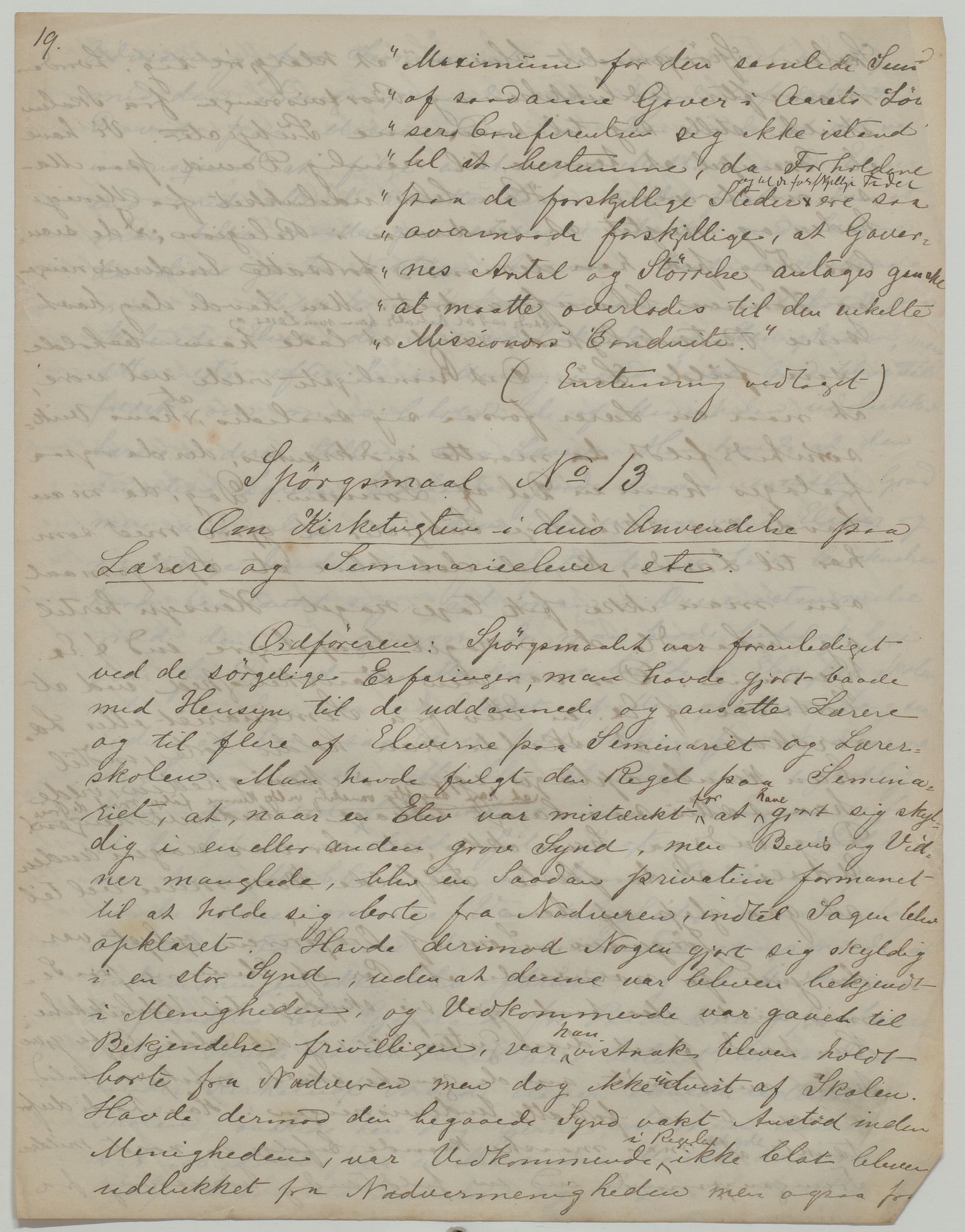 Det Norske Misjonsselskap - hovedadministrasjonen, VID/MA-A-1045/D/Da/Daa/L0035/0007: Konferansereferat og årsberetninger / Konferansereferat fra Madagaskar Innland., 1879