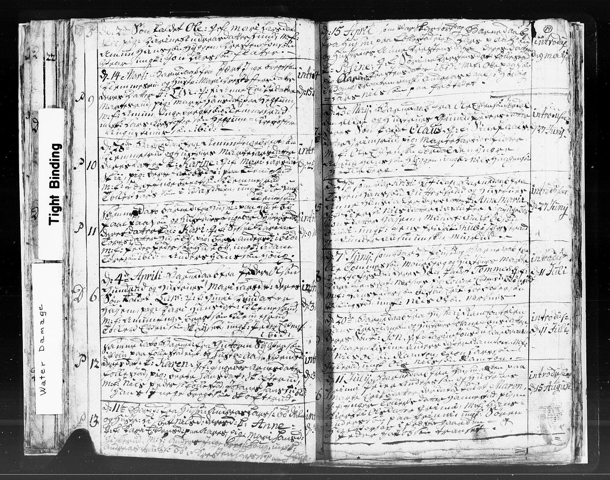Røyken kirkebøker, SAKO/A-241/G/Ga/L0002: Klokkerbok nr. 2, 1797-1810, s. 19