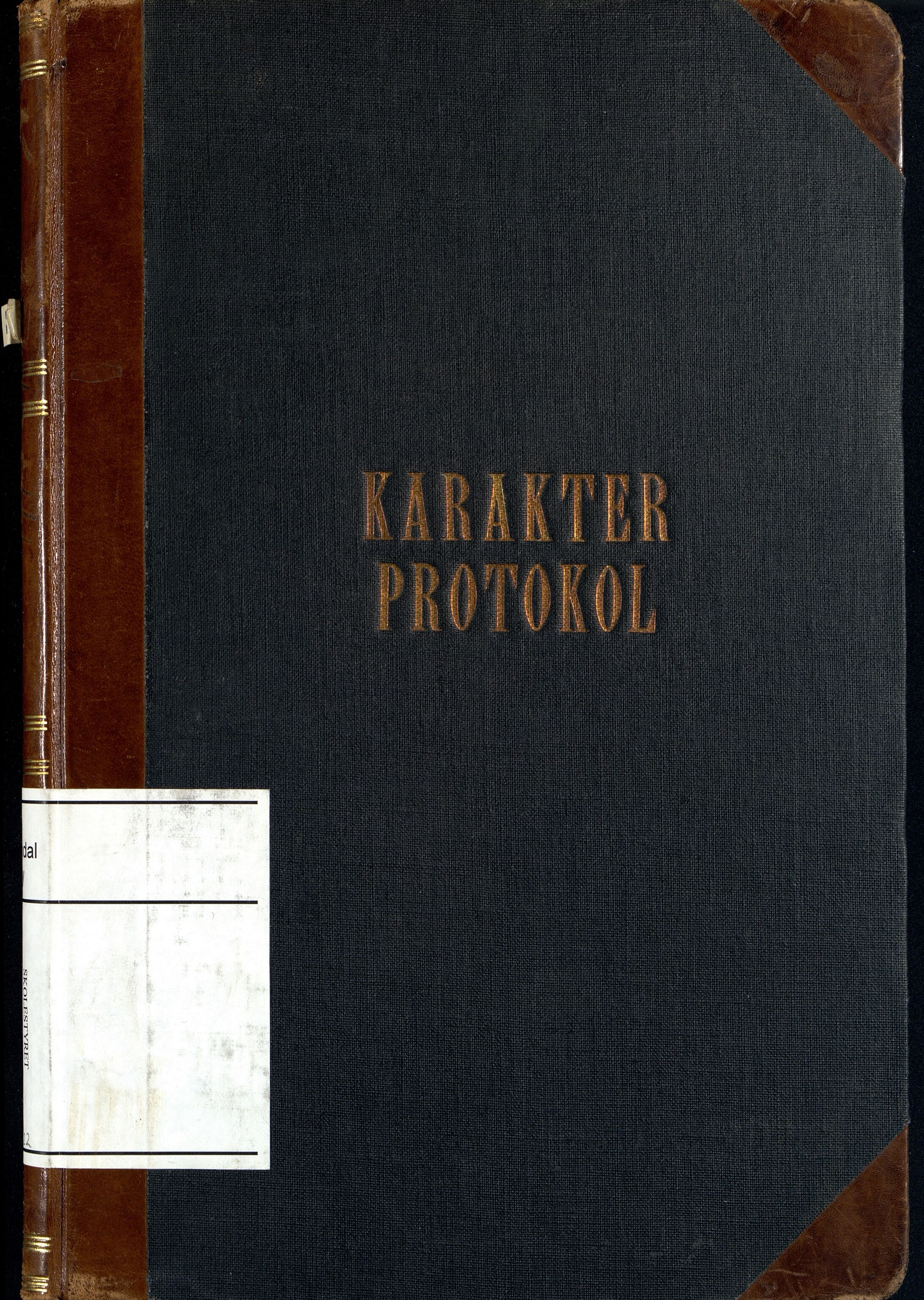 Mandal By - Mandal Allmueskole/Folkeskole/Skole, ARKSOR/1002MG551/G/L0022: Karakterprotokoll, 1915-1924