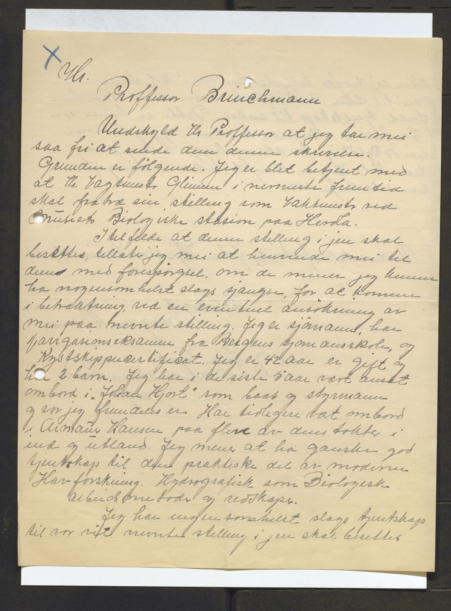 Bergens Museum, AV/SAB-A-17301/13/D/L0002: Korrespondanse , 1928-1940, s. 510