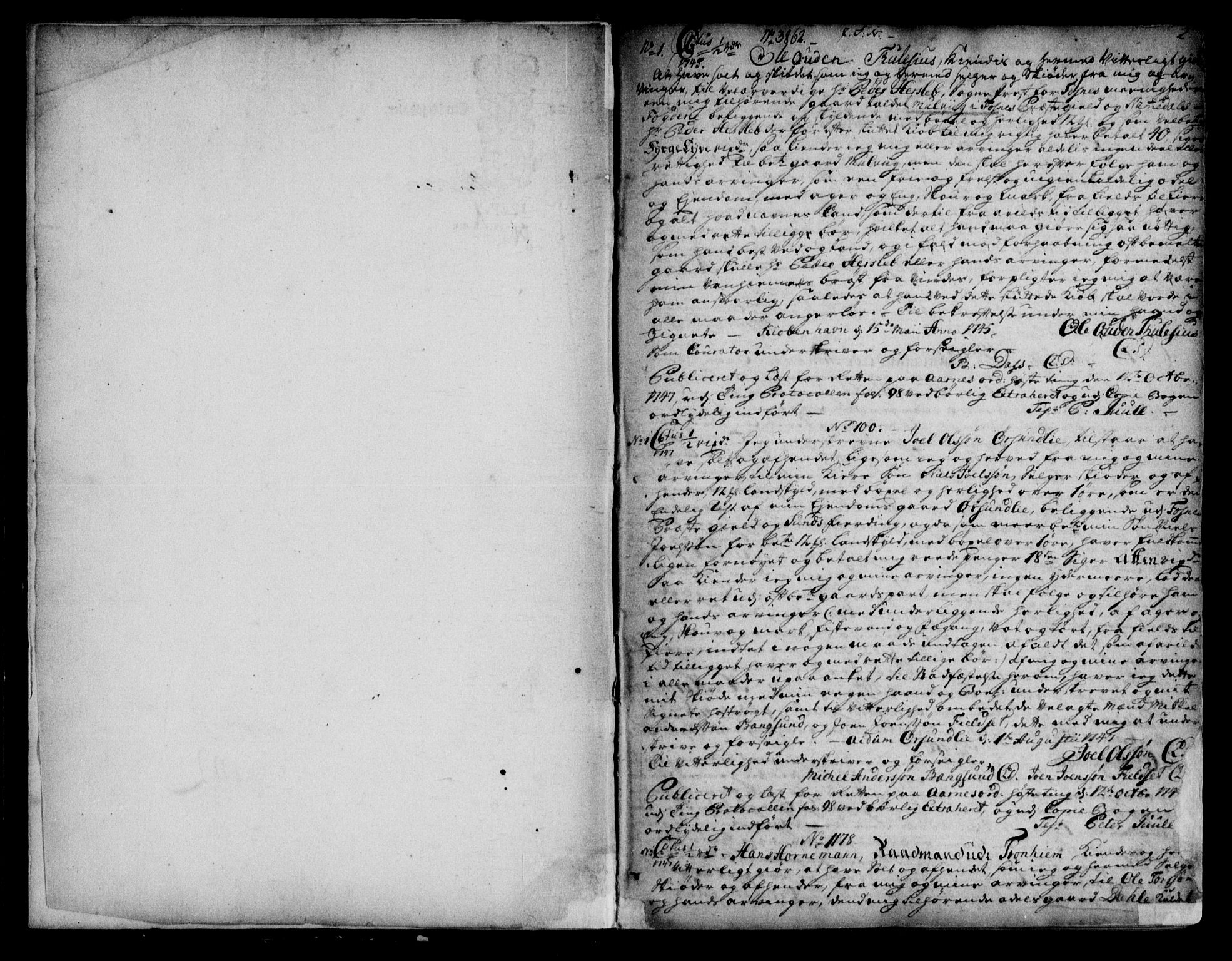 Namdal sorenskriveri, SAT/A-4133/1/2/2C/L0002: Pantebok nr. B, 1747-1760, s. 2