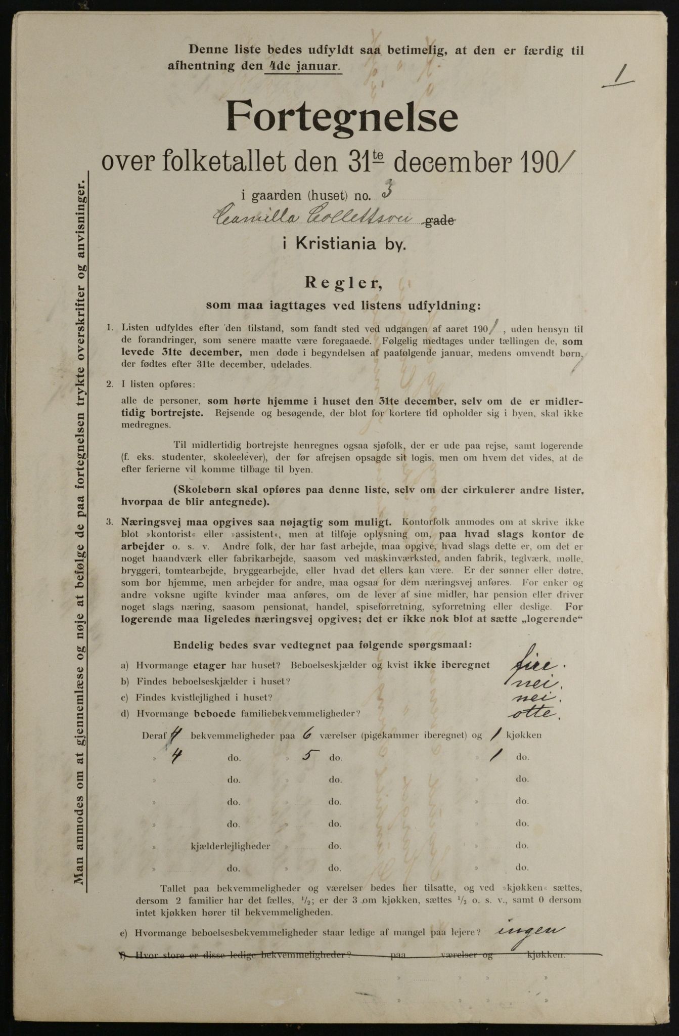 OBA, Kommunal folketelling 31.12.1901 for Kristiania kjøpstad, 1901, s. 1897