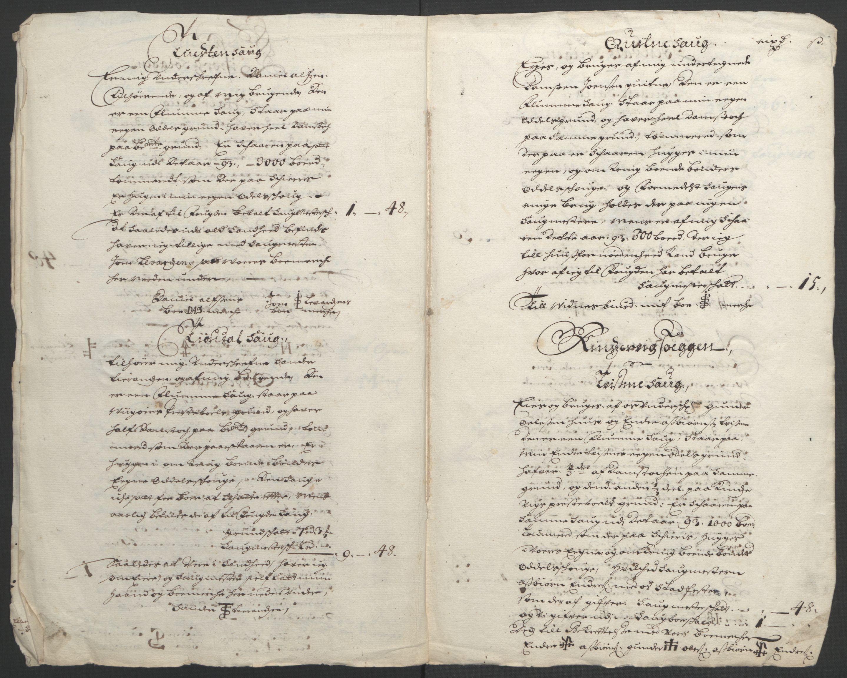 Rentekammeret inntil 1814, Reviderte regnskaper, Fogderegnskap, RA/EA-4092/R48/L2974: Fogderegnskap Sunnhordland og Hardanger, 1693, s. 257