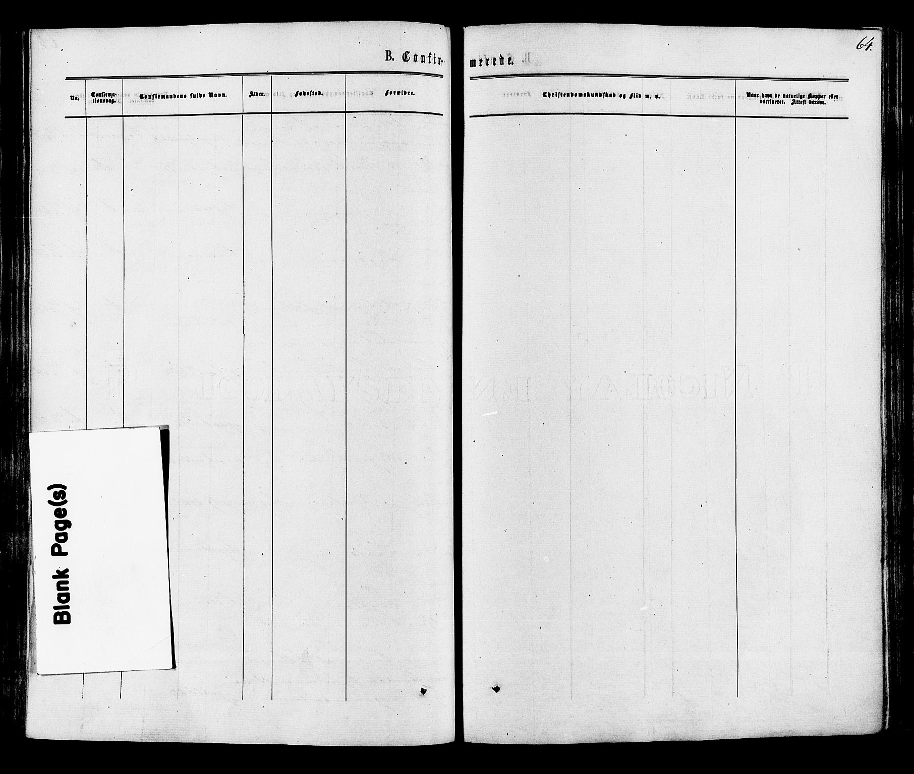 Nore kirkebøker, AV/SAKO-A-238/F/Fa/L0004: Ministerialbok nr. I 4, 1867-1877, s. 64