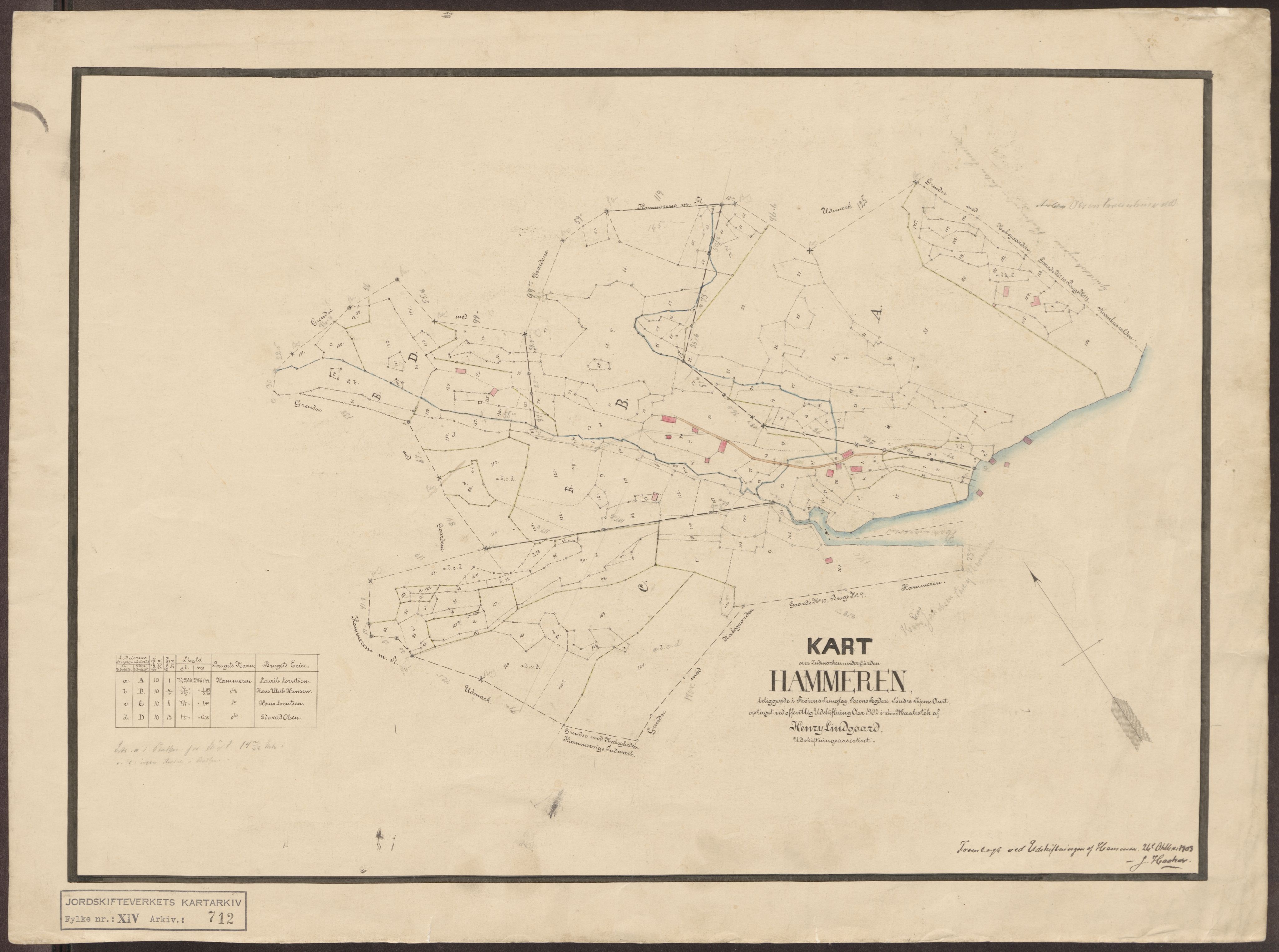 Jordskifteverkets kartarkiv, AV/RA-S-3929/T, 1859-1988, s. 1040