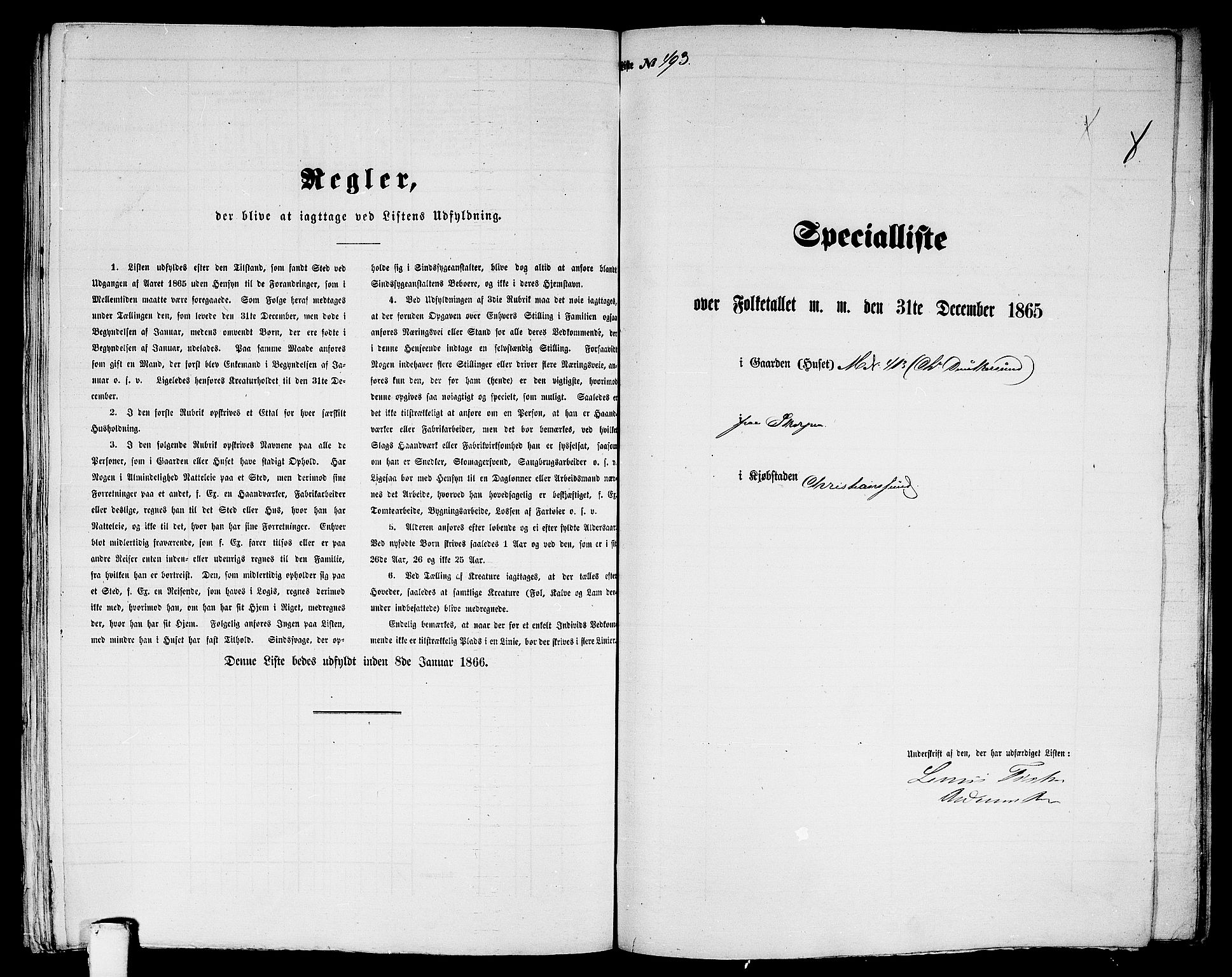 RA, Folketelling 1865 for 1503B Kristiansund prestegjeld, Kristiansund kjøpstad, 1865, s. 1002