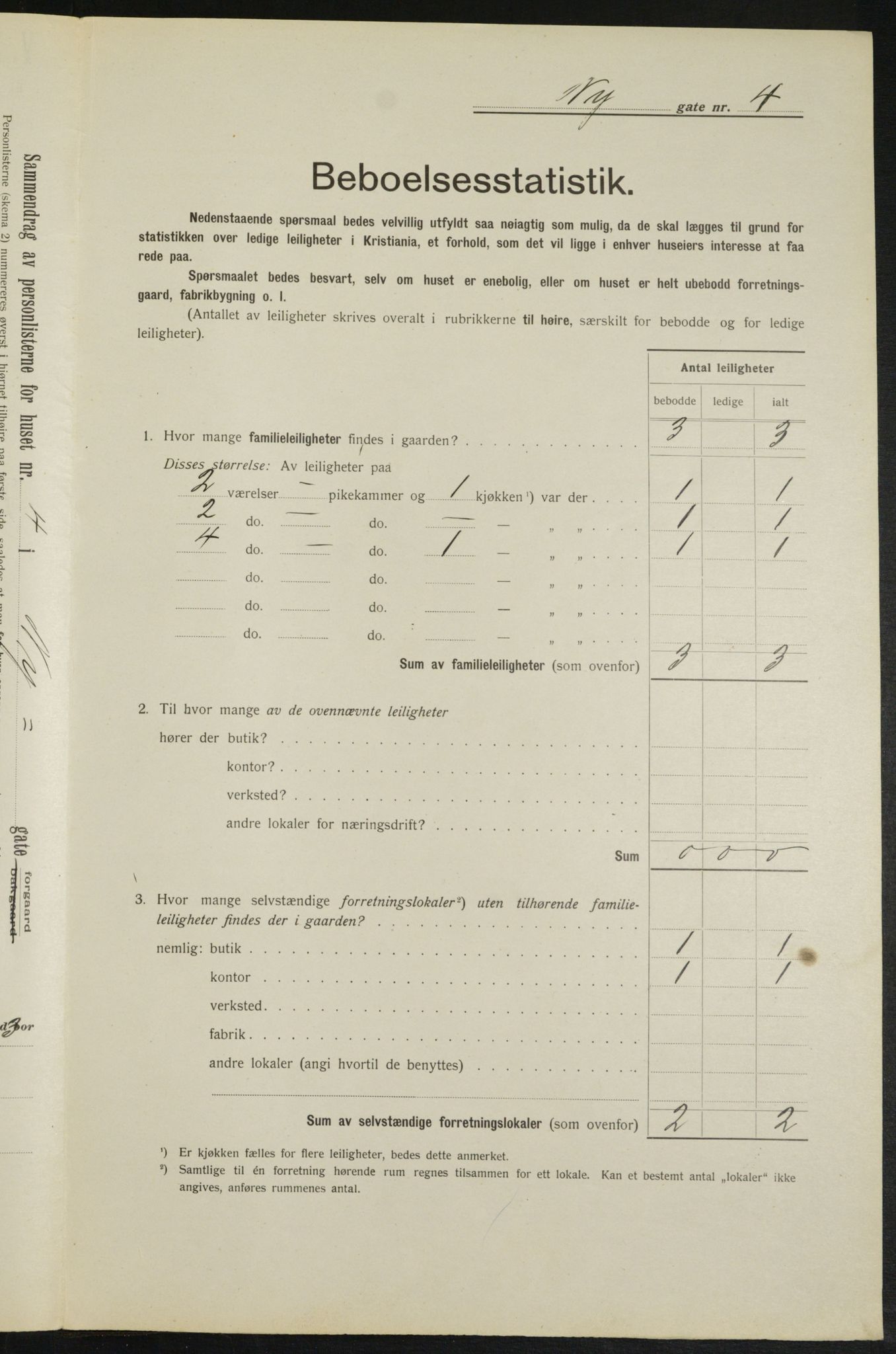OBA, Kommunal folketelling 1.2.1913 for Kristiania, 1913, s. 74022