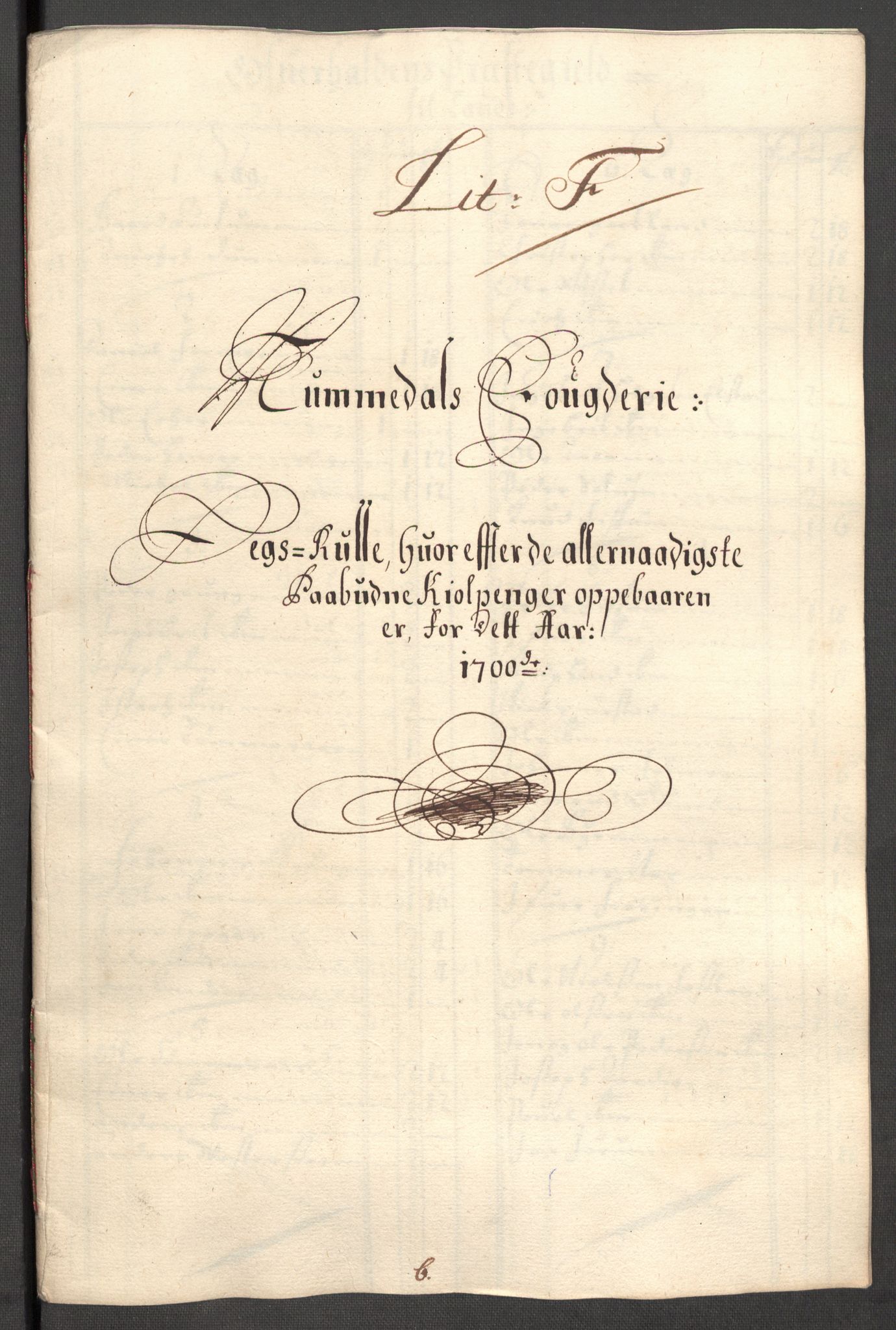 Rentekammeret inntil 1814, Reviderte regnskaper, Fogderegnskap, RA/EA-4092/R64/L4426: Fogderegnskap Namdal, 1699-1700, s. 235
