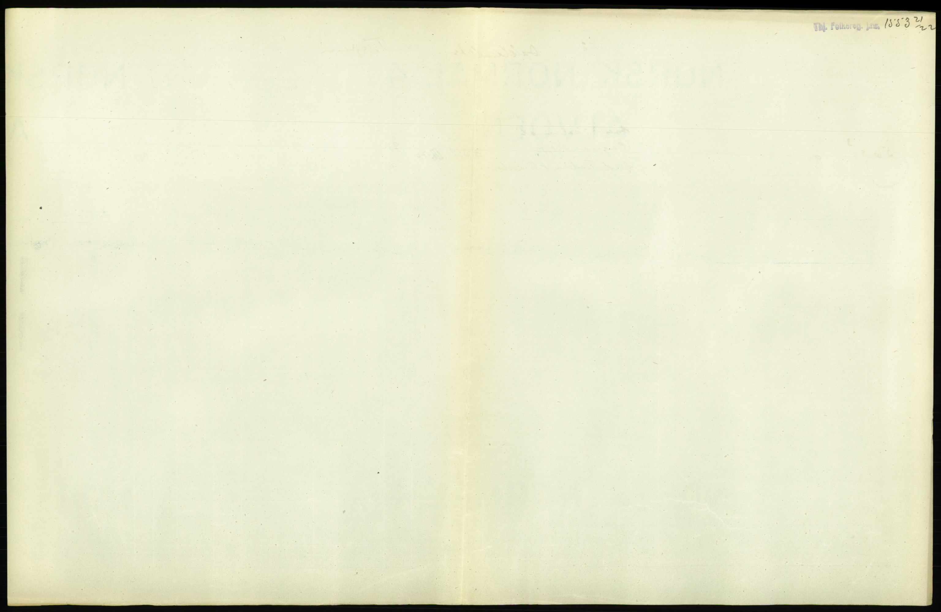 Statistisk sentralbyrå, Sosiodemografiske emner, Befolkning, AV/RA-S-2228/D/Df/Dfc/Dfcb/L0039: Trondheim: Levendefødte menn og kvinner., 1922, s. 41
