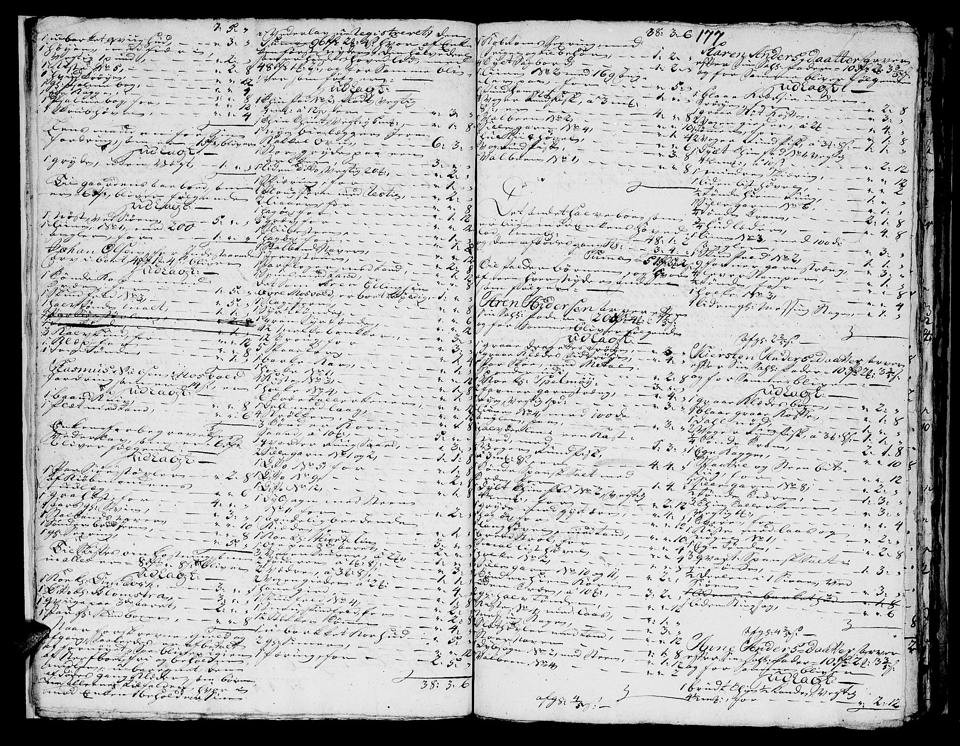 Helgeland sorenskriveri, AV/SAT-A-0004/3/3A/L0051: Konseptprotokoll 36, 1762, s. 176b-177a