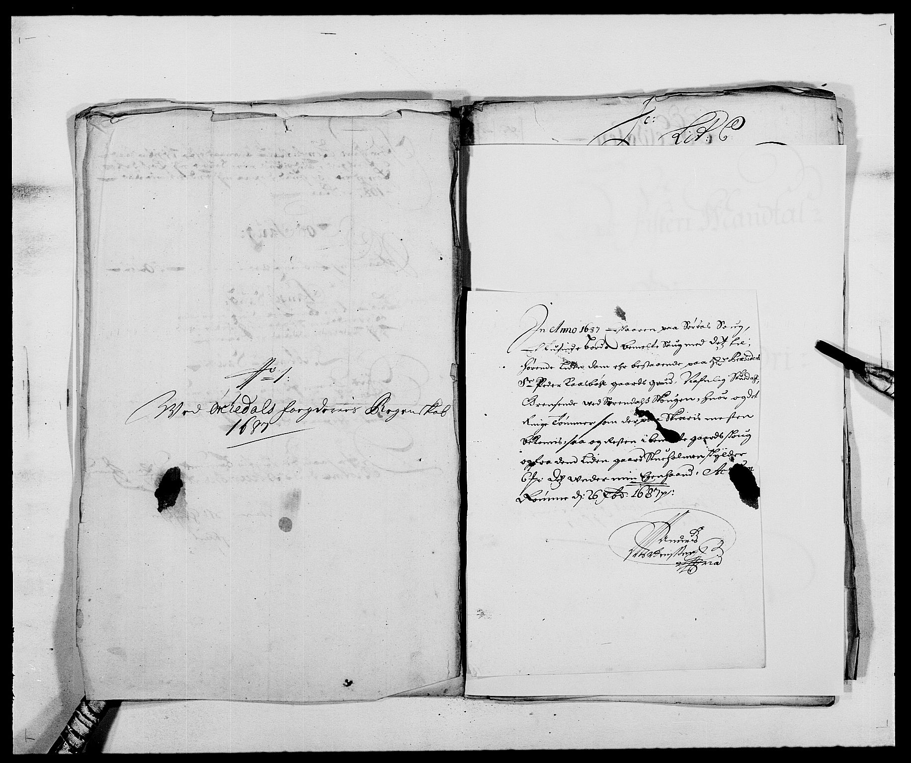 Rentekammeret inntil 1814, Reviderte regnskaper, Fogderegnskap, AV/RA-EA-4092/R58/L3935: Fogderegnskap Orkdal, 1687-1688, s. 64