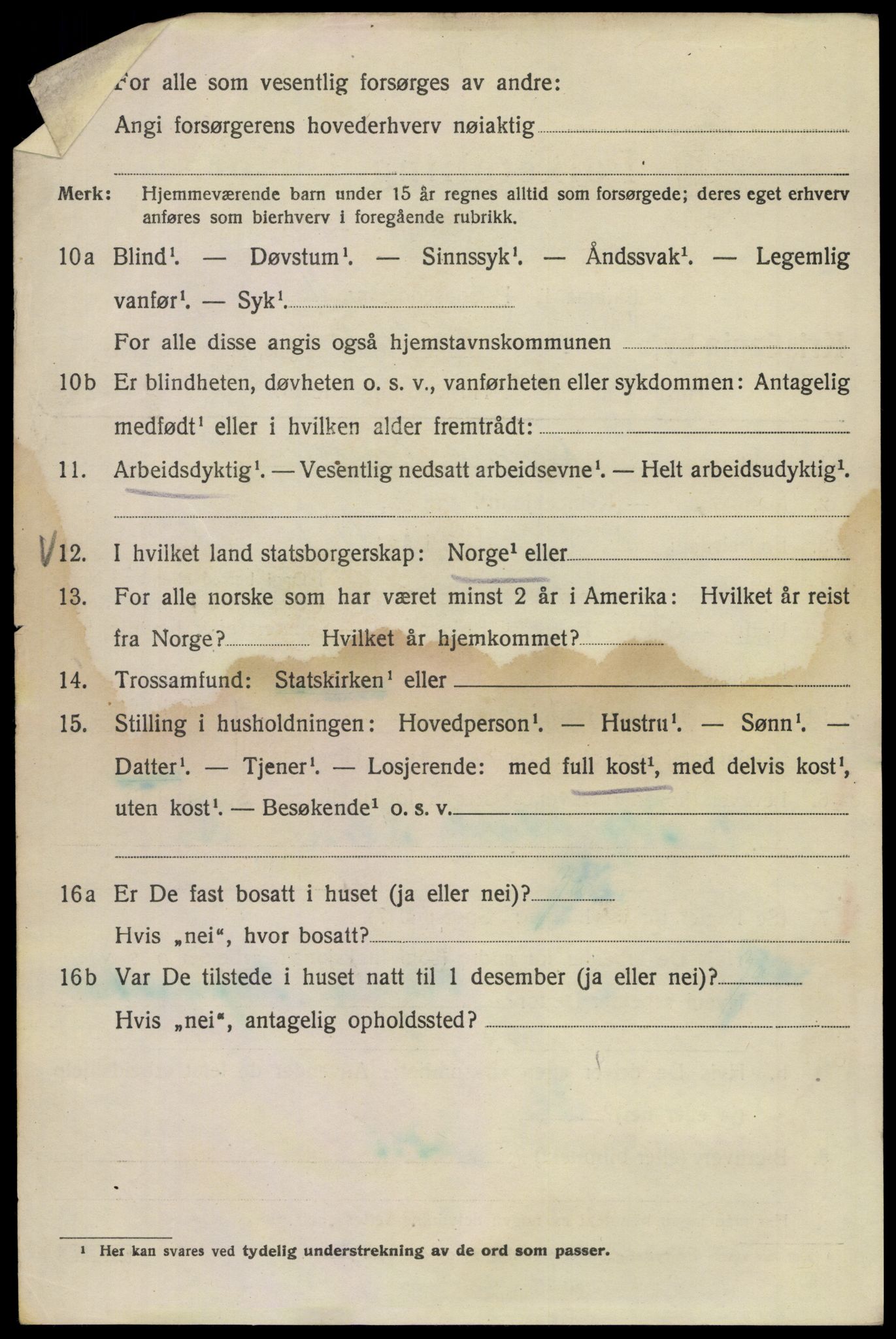 SAO, Folketelling 1920 for 0301 Kristiania kjøpstad, 1920, s. 456240