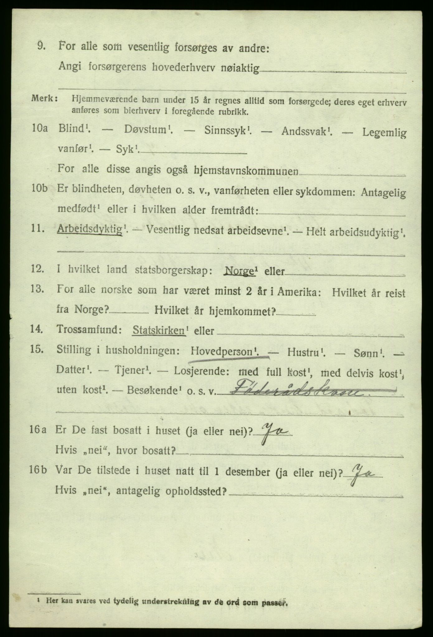 SAB, Folketelling 1920 for 1259 Hjelme herred, 1920, s. 1947