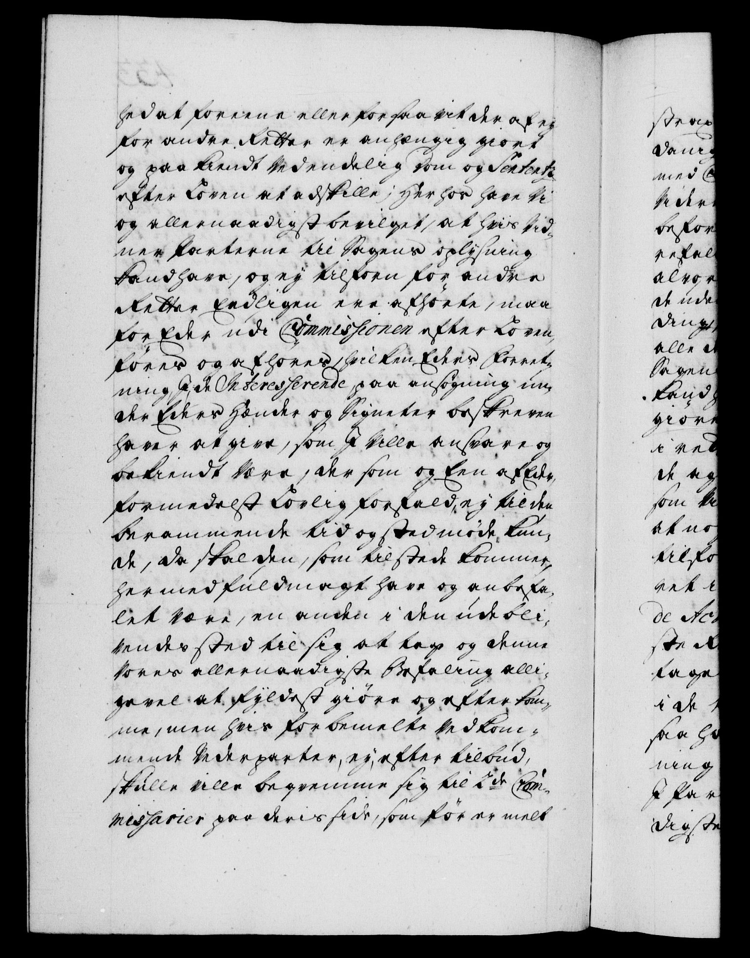 Danske Kanselli 1572-1799, AV/RA-EA-3023/F/Fc/Fca/Fcab/L0024: Norske tegnelser, 1728-1730, s. 433b