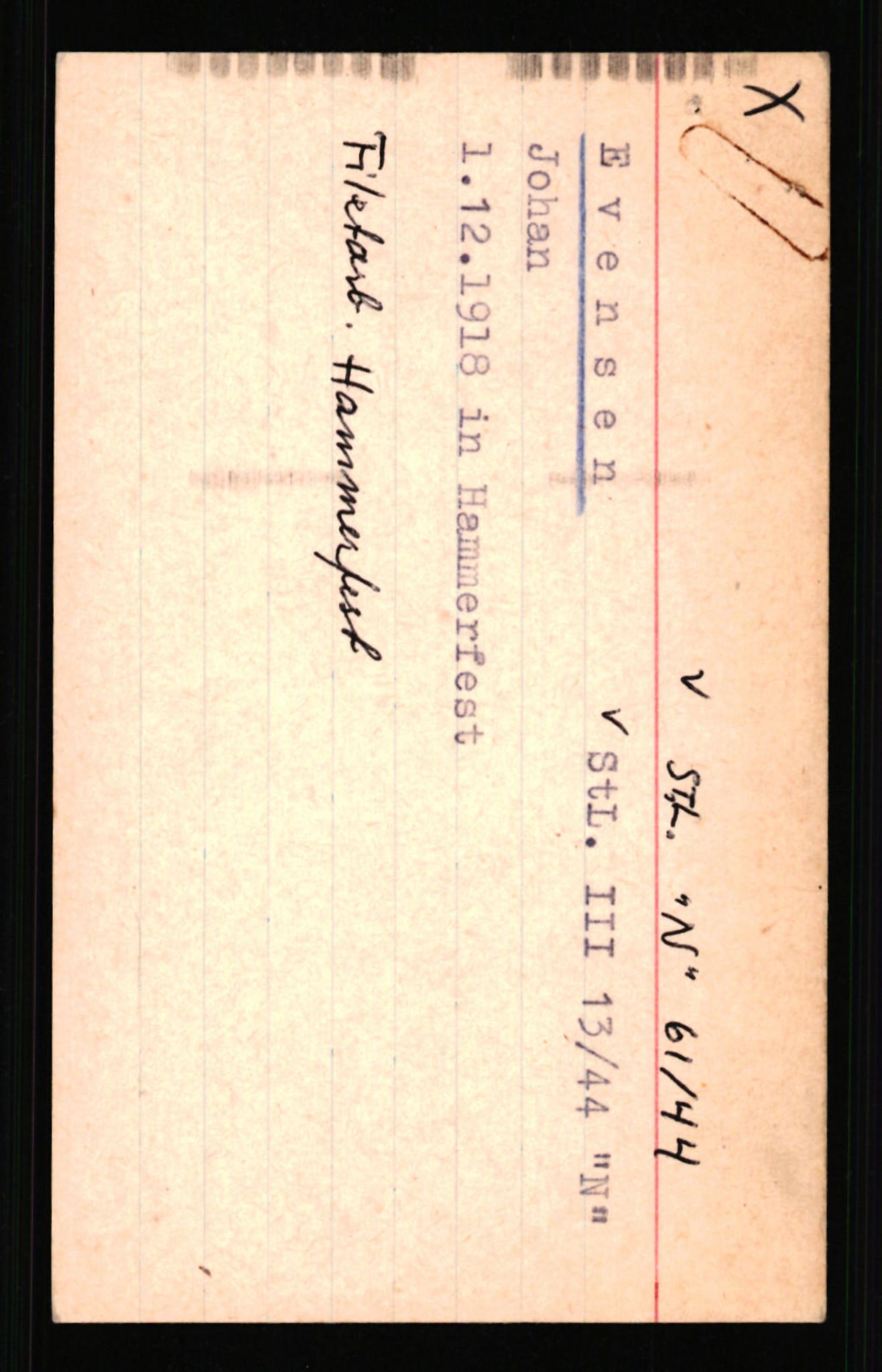 SS- und Polizeigericht Nord (IX), AV/RA-RAFA-3182/0001/C/Ca/L0002: kartotekkort for personer alfabetisk på etternavn: D-H, 1940-1945, s. 301
