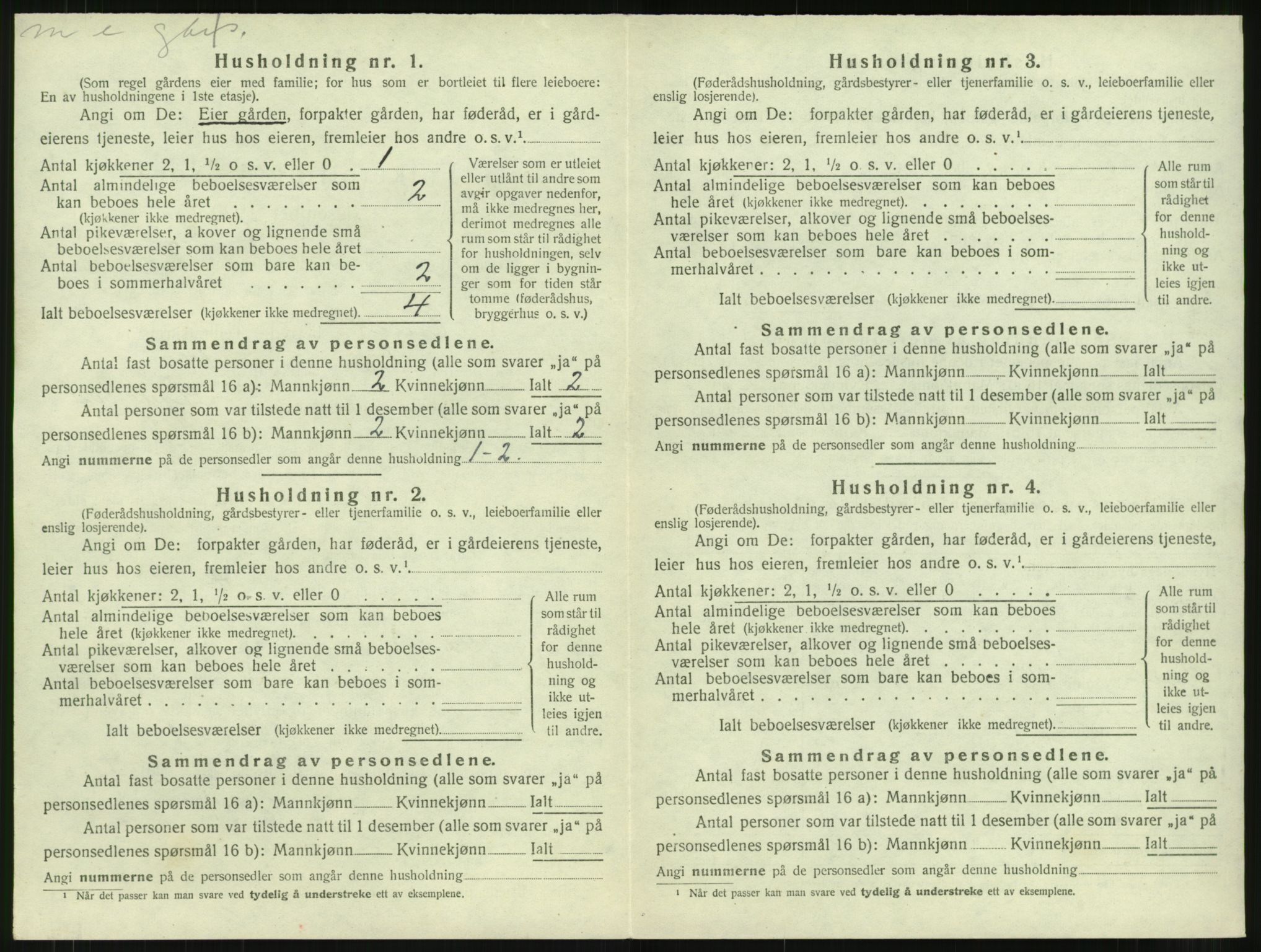 SAT, Folketelling 1920 for 1551 Eide herred, 1920, s. 491