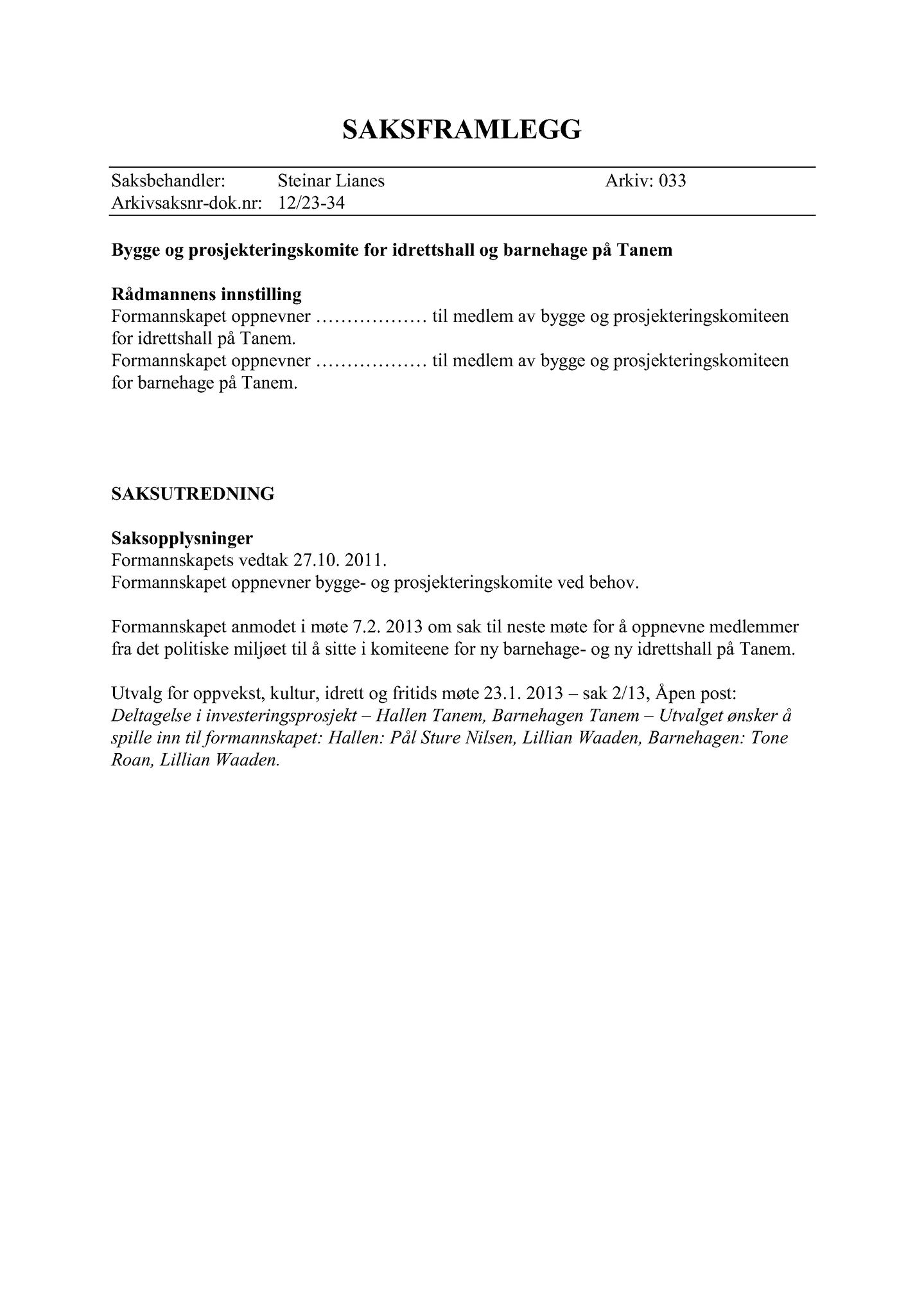 Klæbu Kommune, TRKO/KK/02-FS/L006: Formannsskapet - Møtedokumenter, 2013, s. 435